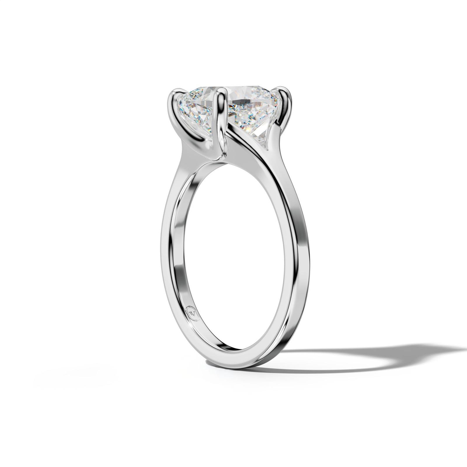 Alicia Cushion Diamond Engagement Ring