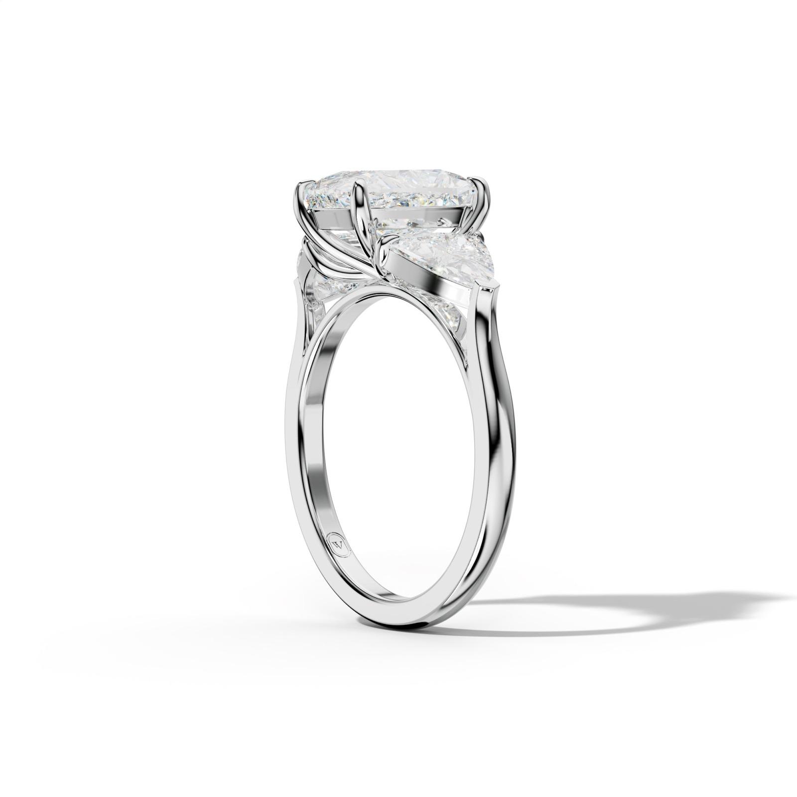 Ivy Elongated Cushion Cut Engagement Ring