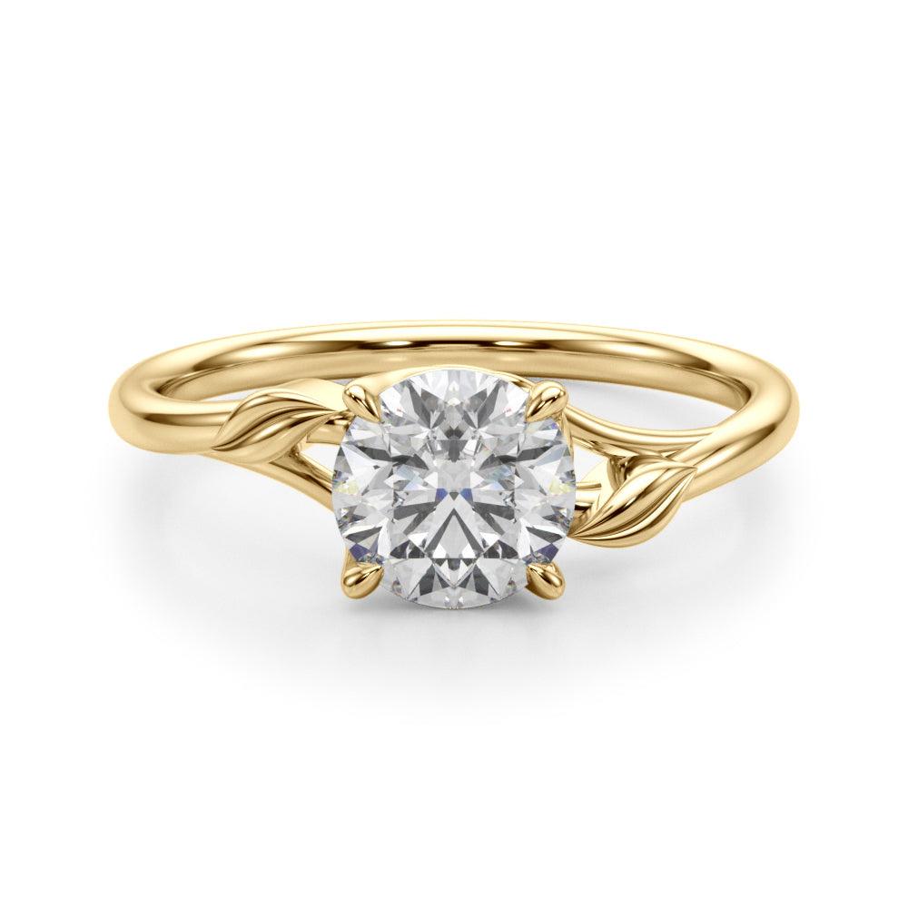 Eden Round Diamond Solitaire Engagement Ring
