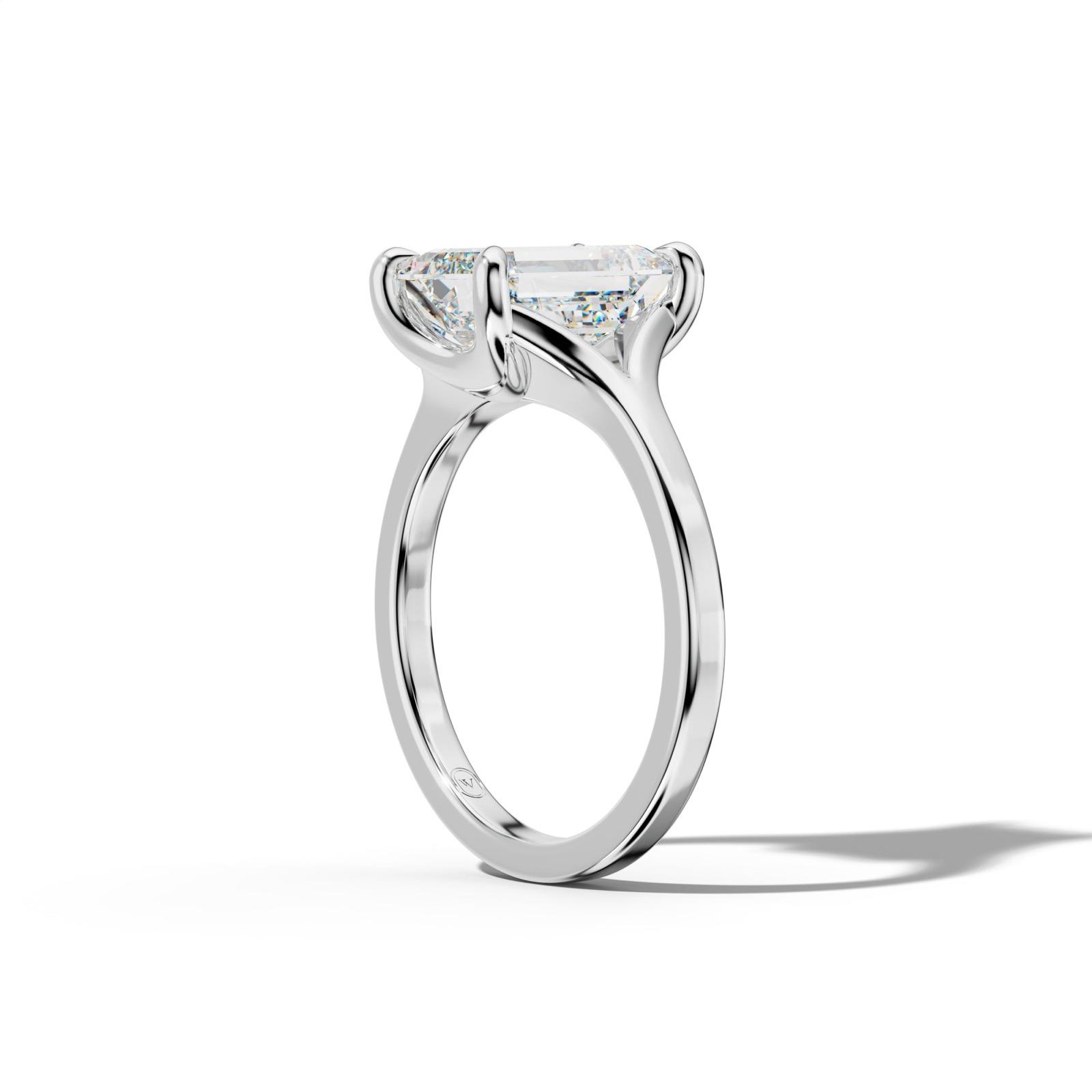 Alicia Emerald Cut Engagement Ring