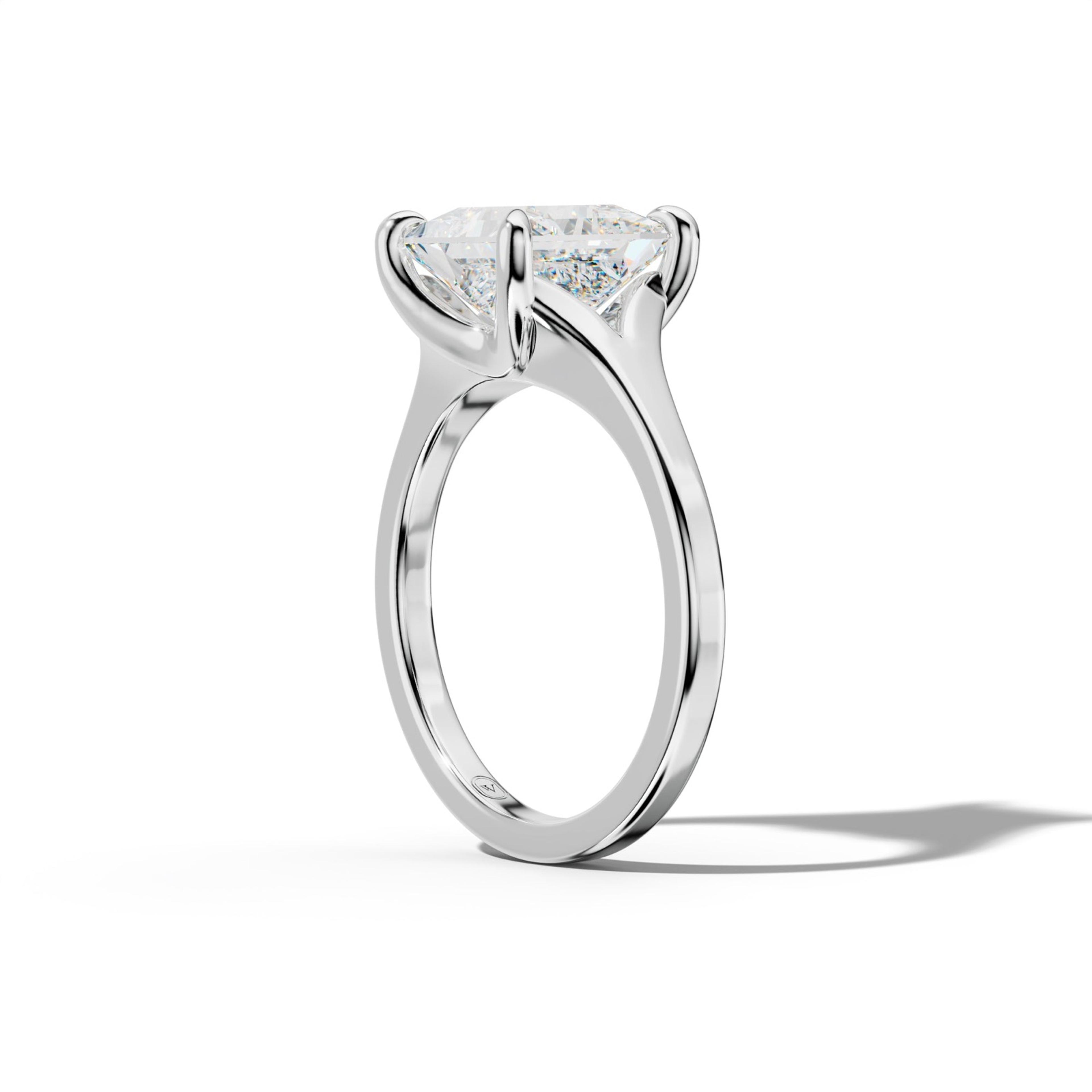 Alicia Princess Cut Engagement Ring