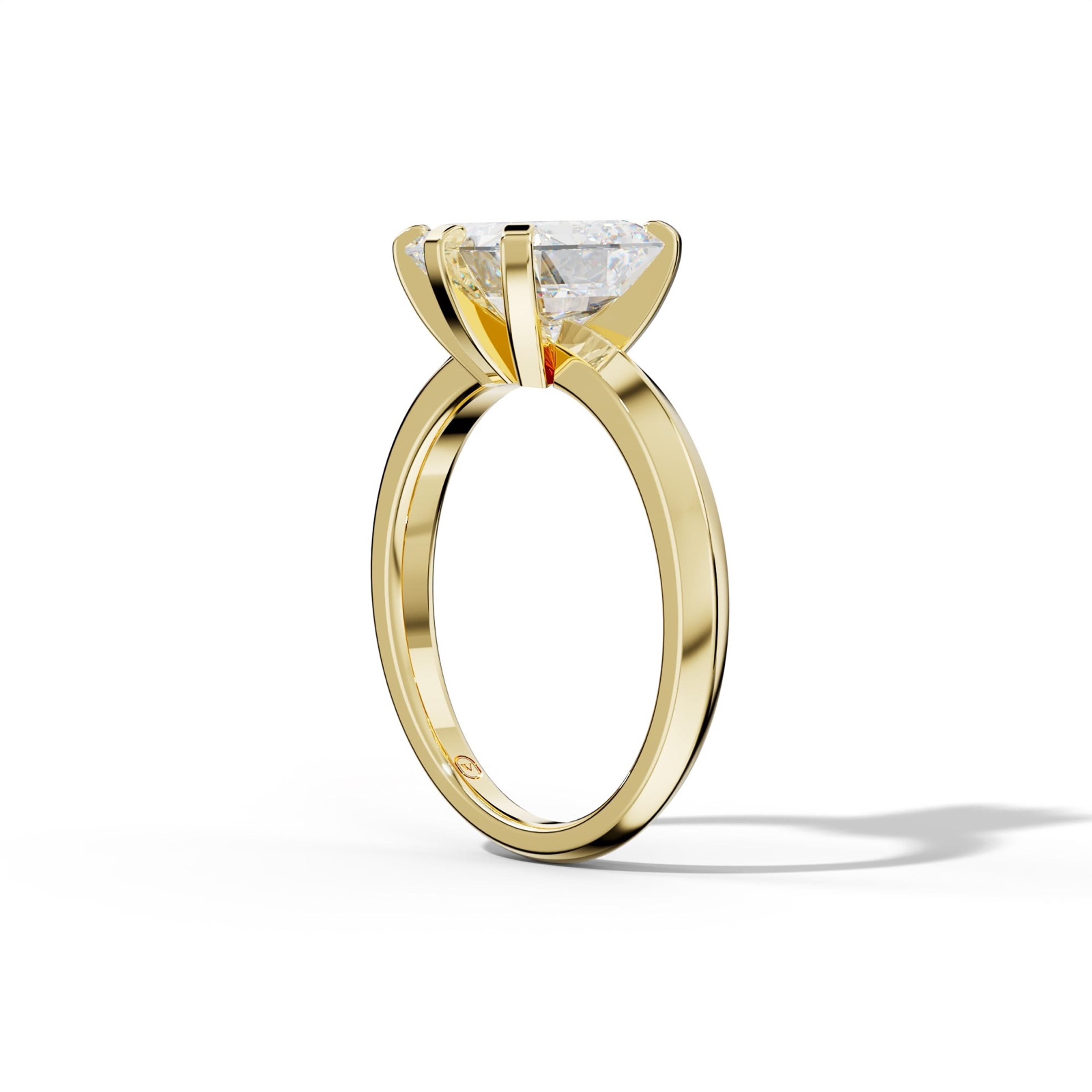 Lina Asscher Diamond Engagement Ring