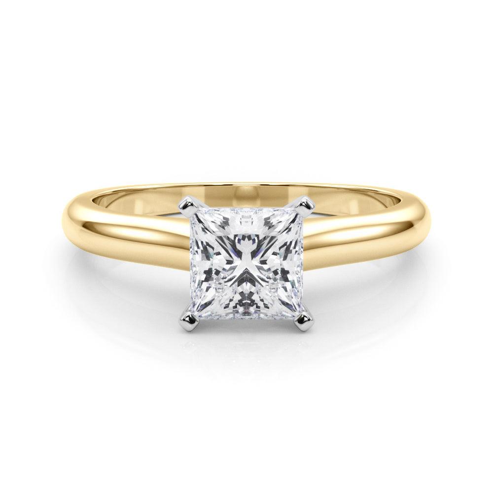 Isabella Princess Lab Grown Diamond Solitaire Engagement Ring IGI Certified