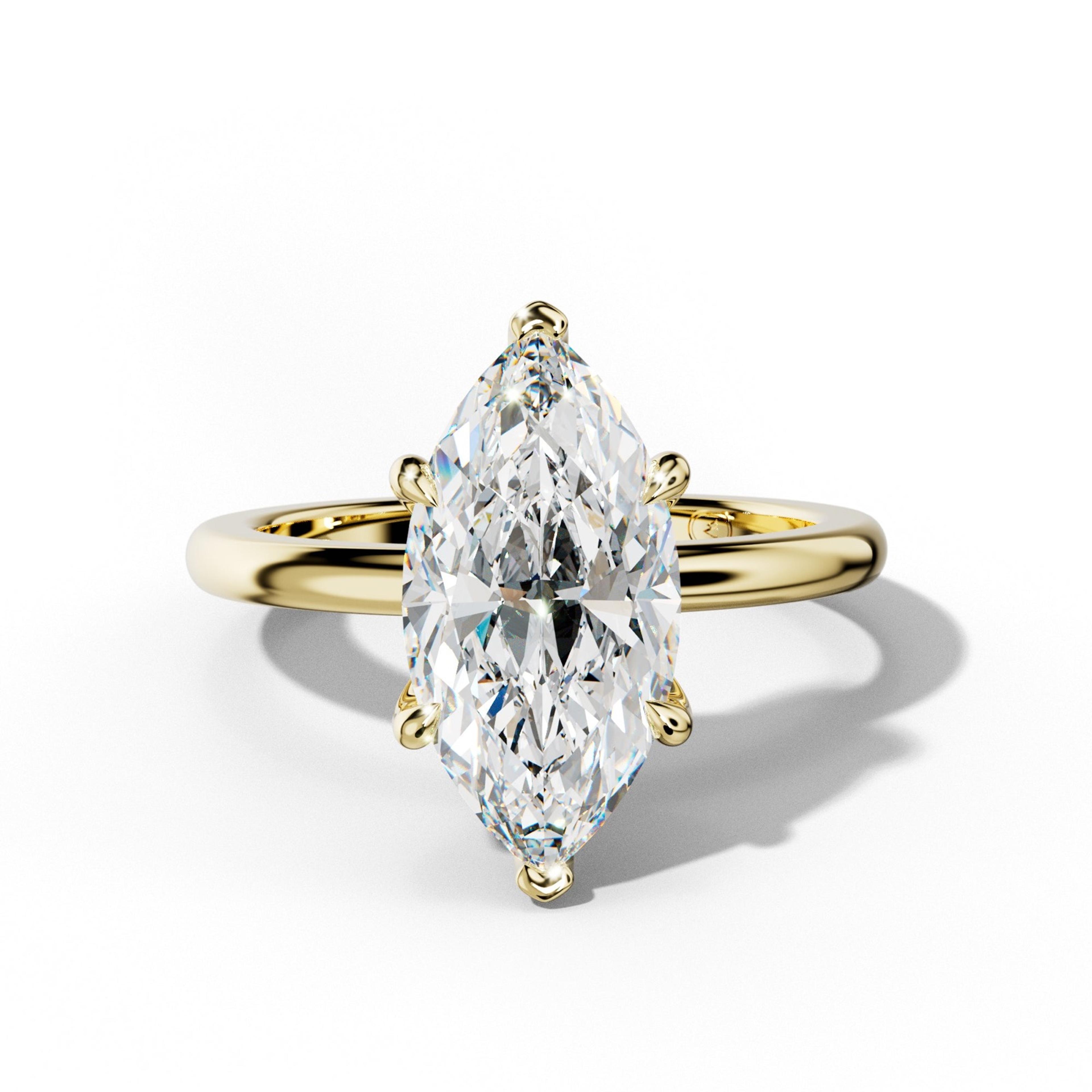 Alice Marquise Diamond Engagement Ring