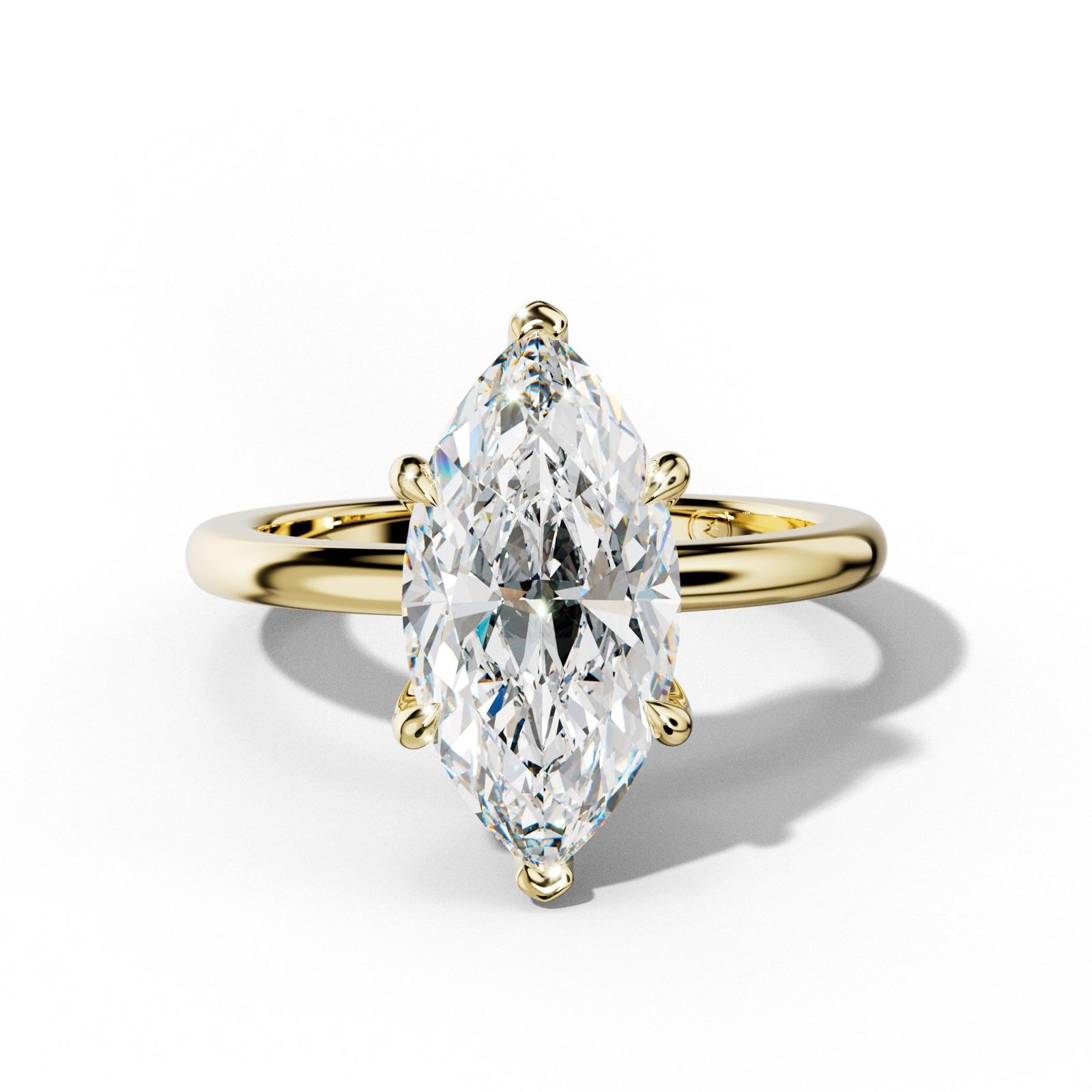 Alice Marquise Diamond Engagement Ring