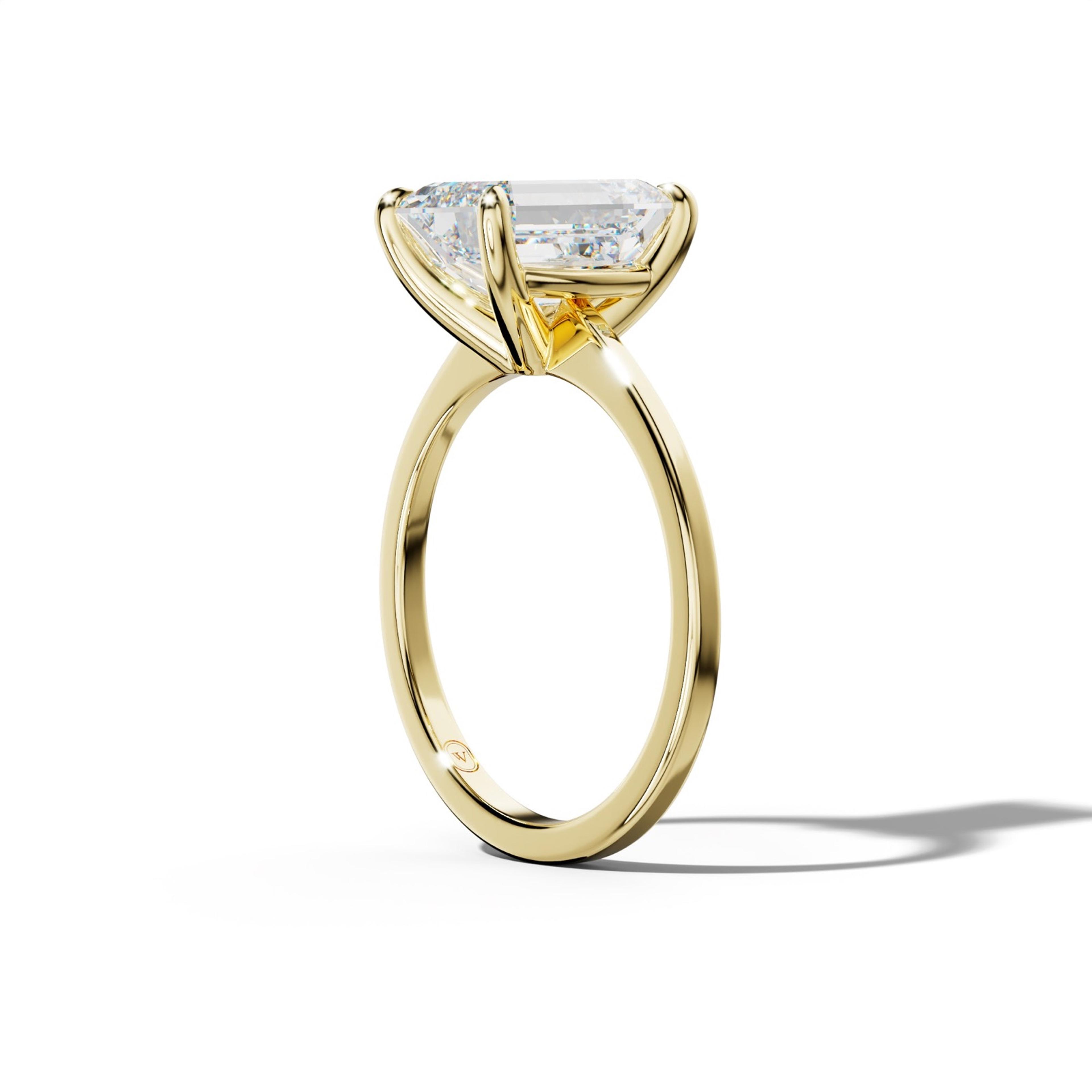 Camila Emerald Cut Engagement Ring