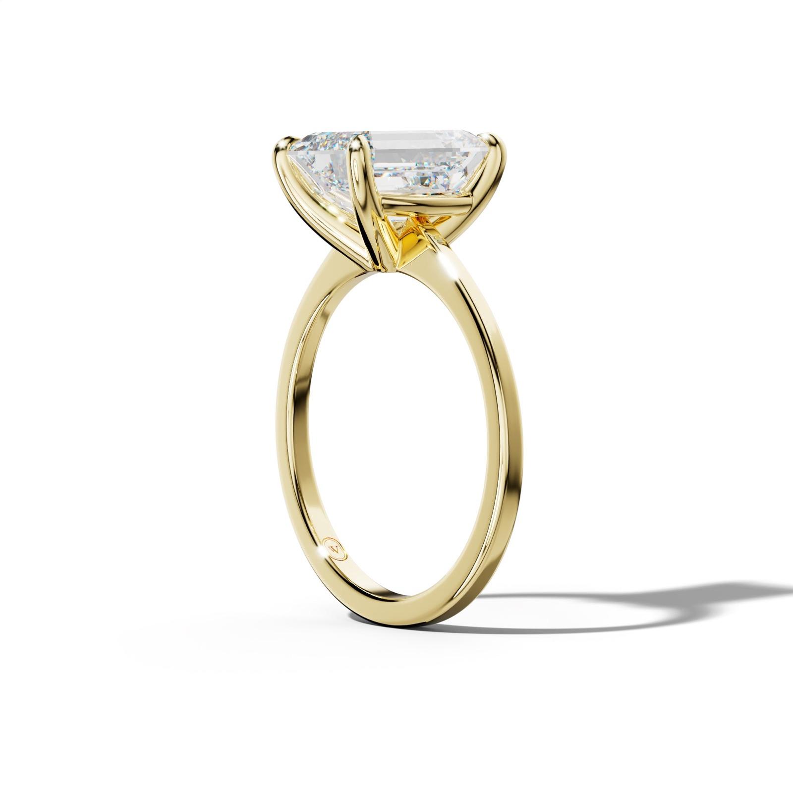 Camila Emerald Cut Engagement Ring