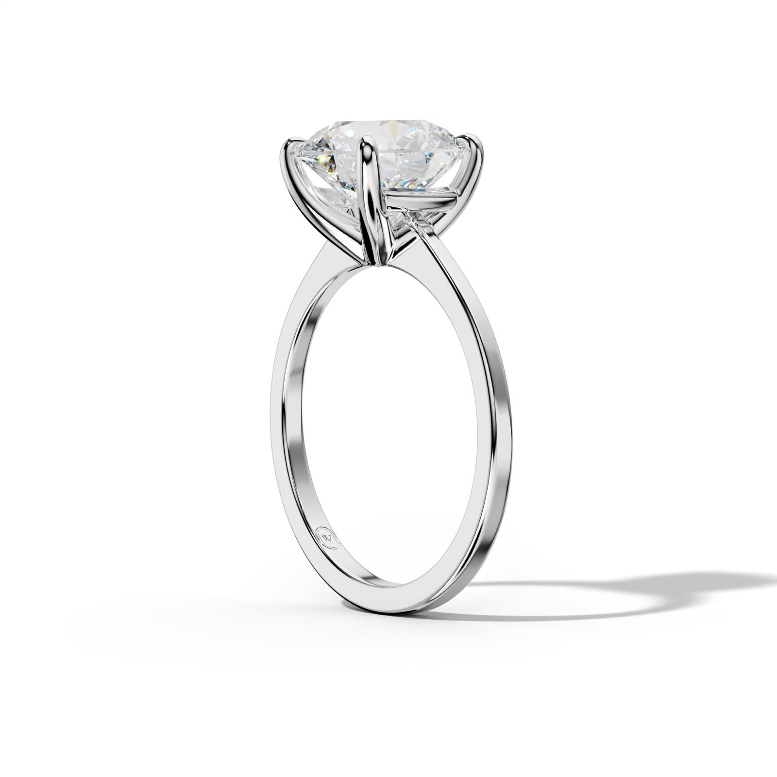 Camila Round Diamond Engagement Ring
