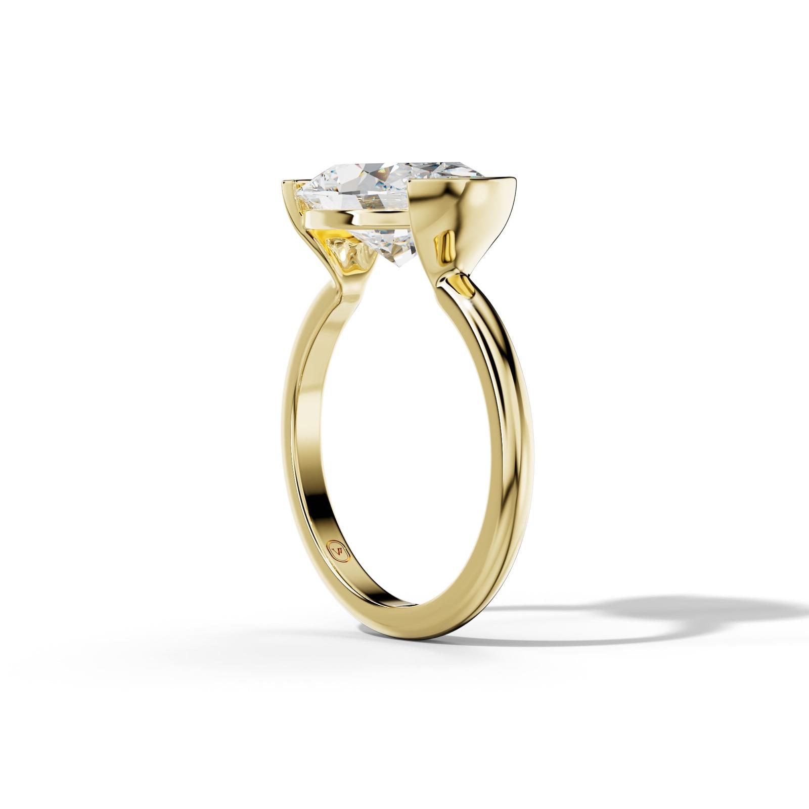 Azalea Oval Diamond Engagement Ring