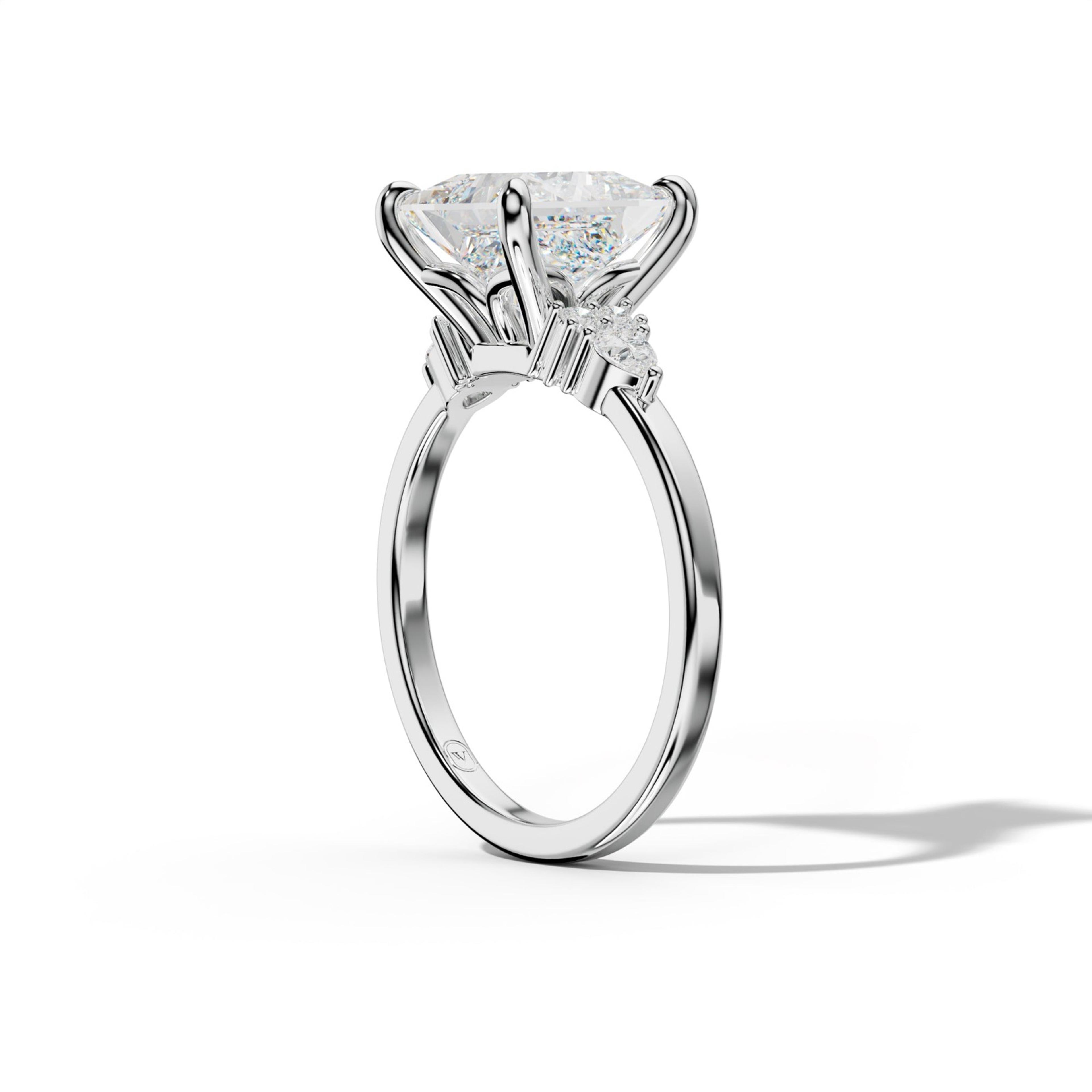 Sienna Princess Cut Engagement Ring