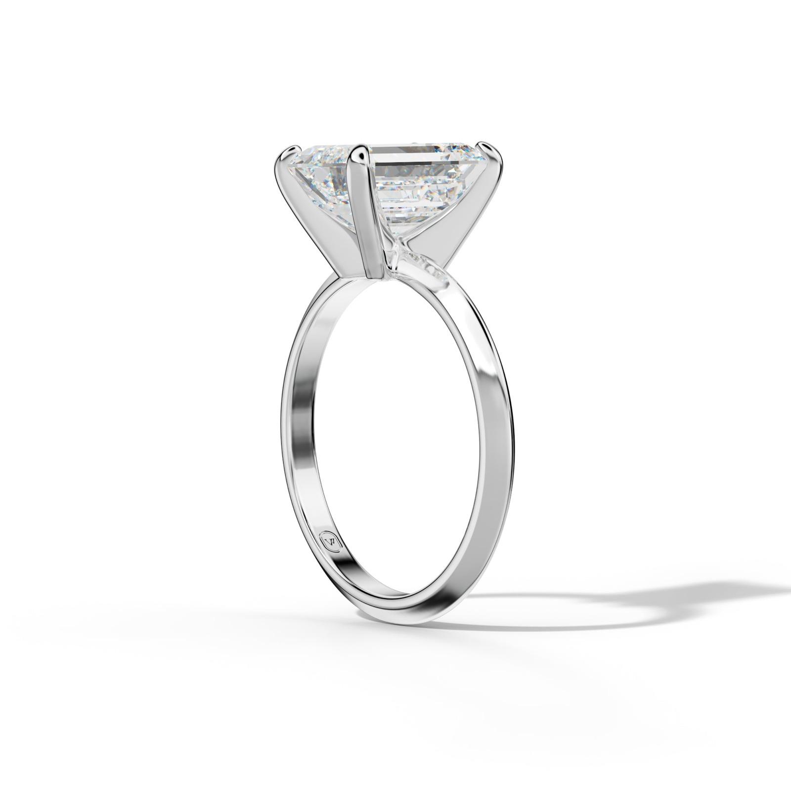 Tessa Emerald Cut Engagement Ring