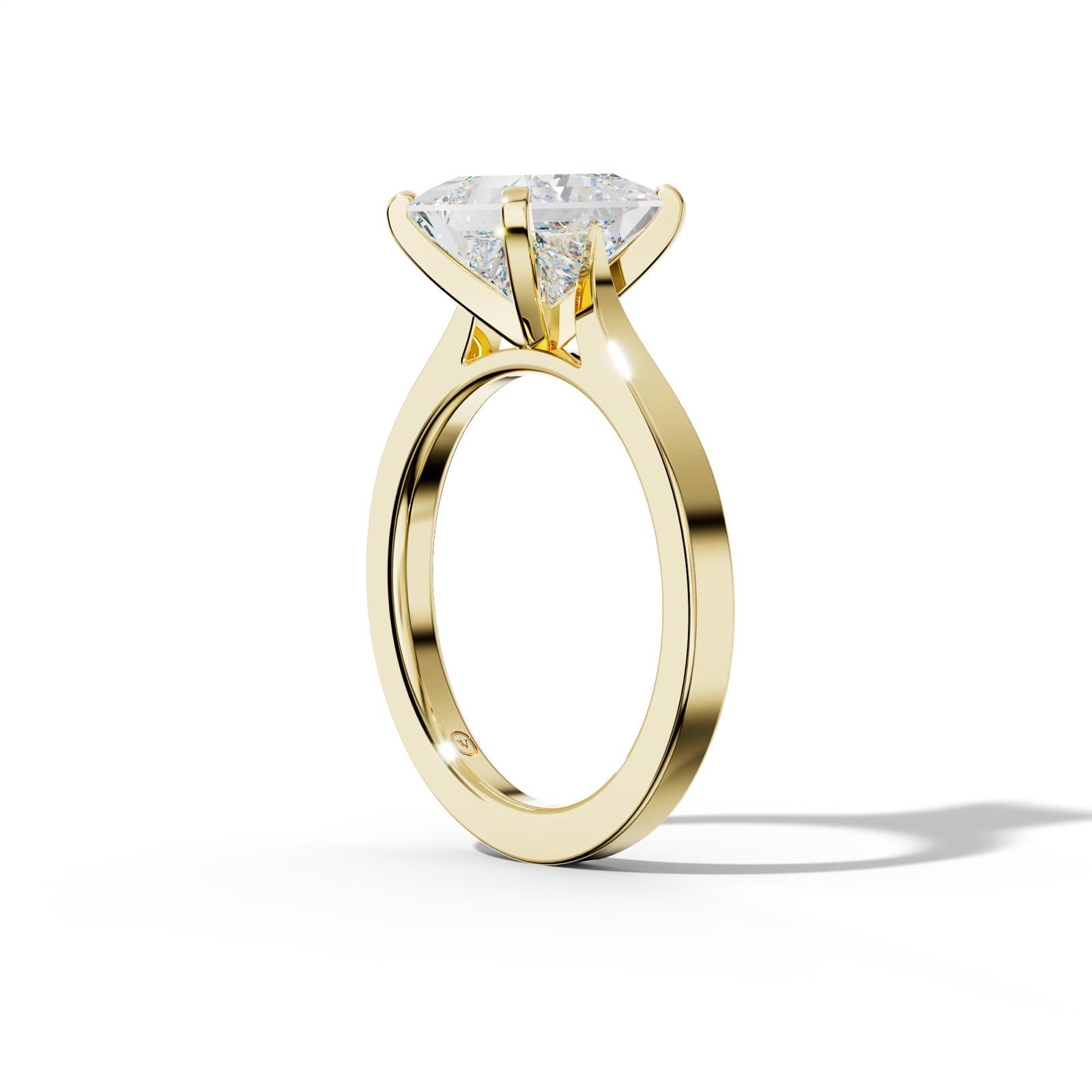 Amaya Princess Cut Engagement Ring