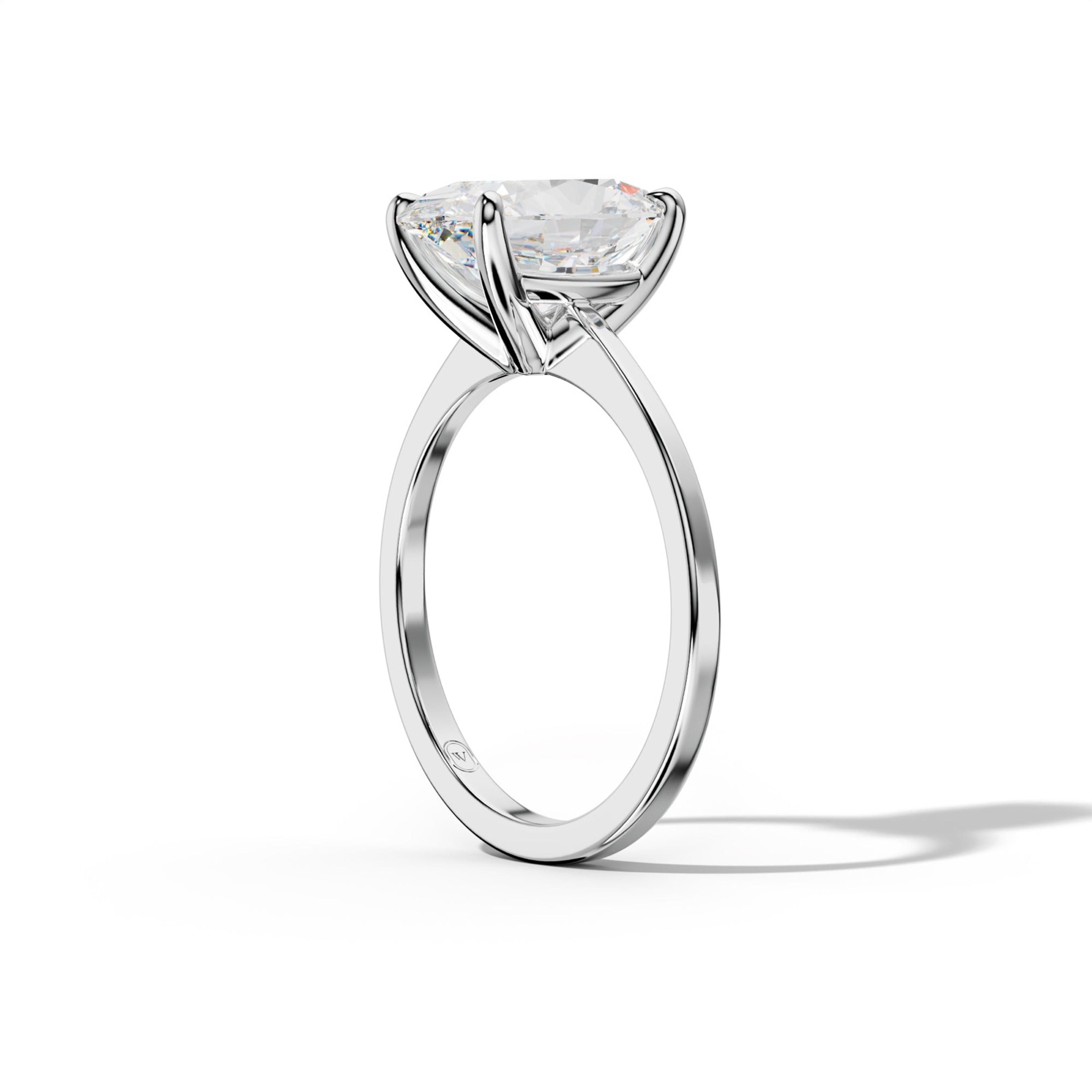 Camila Oval Diamond Engagement Ring