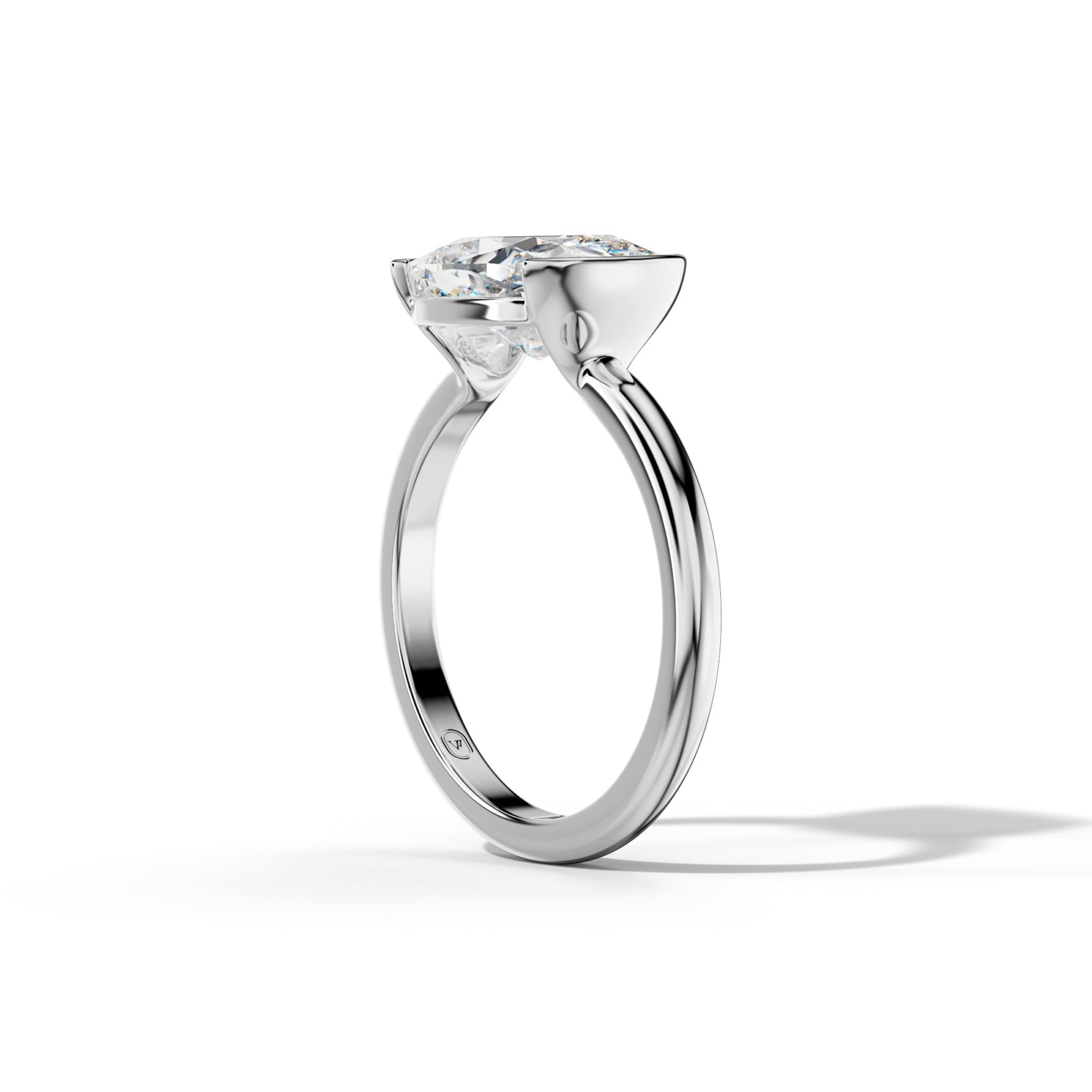 Azalea Cushion Diamond Engagement Ring