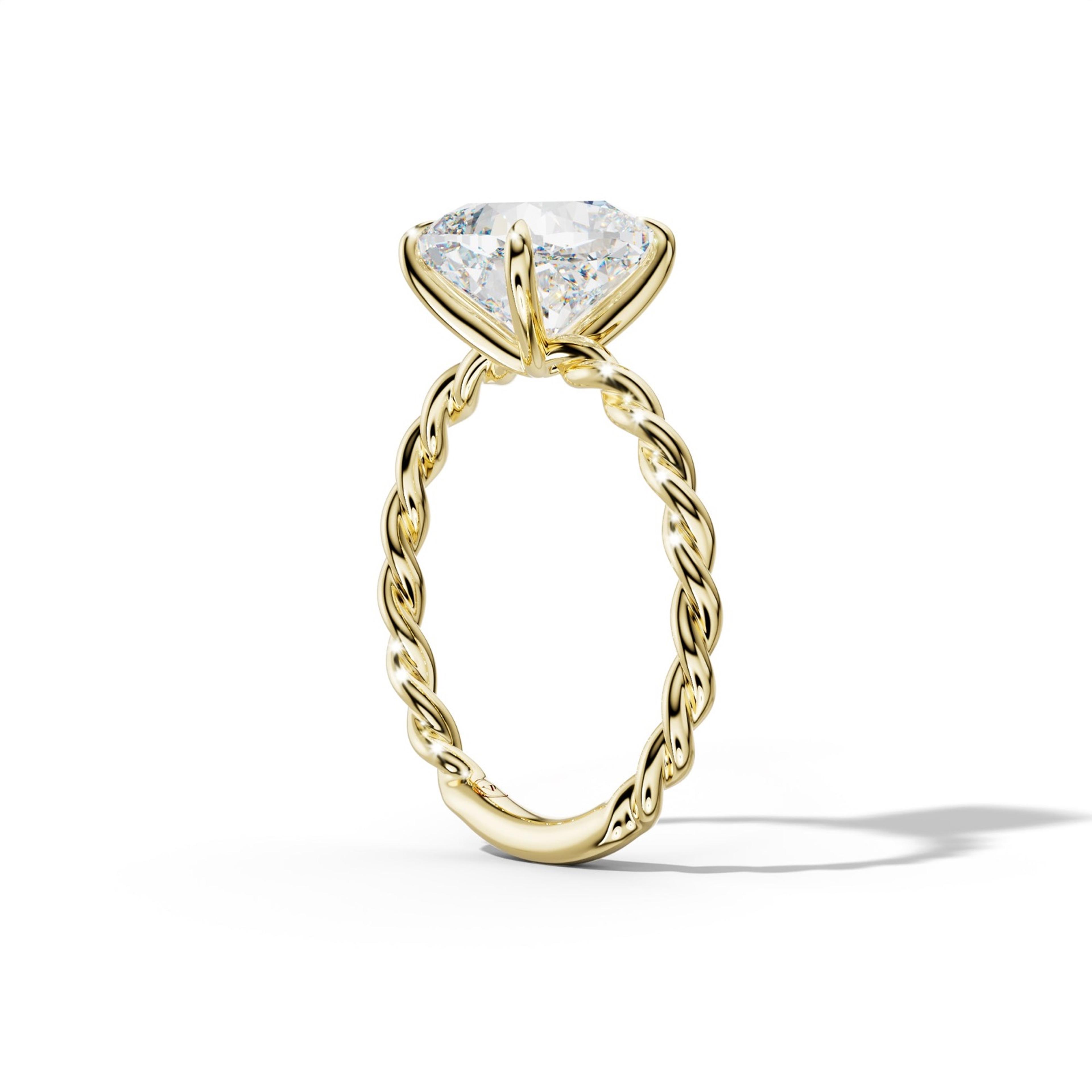 Sunny Cushion Diamond Engagement Ring