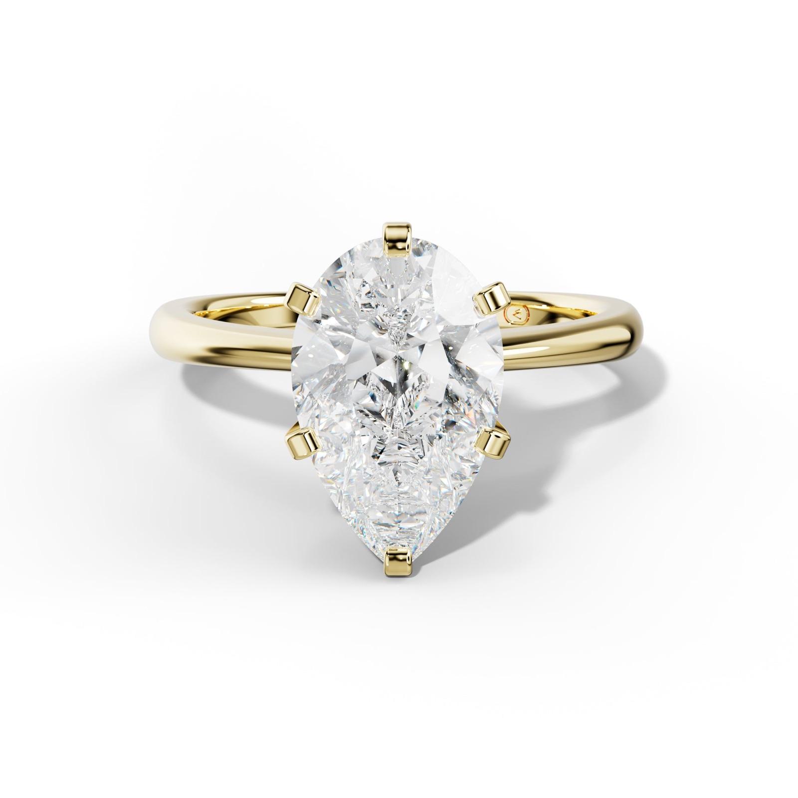 Alison Pear Shape Engagement Ring