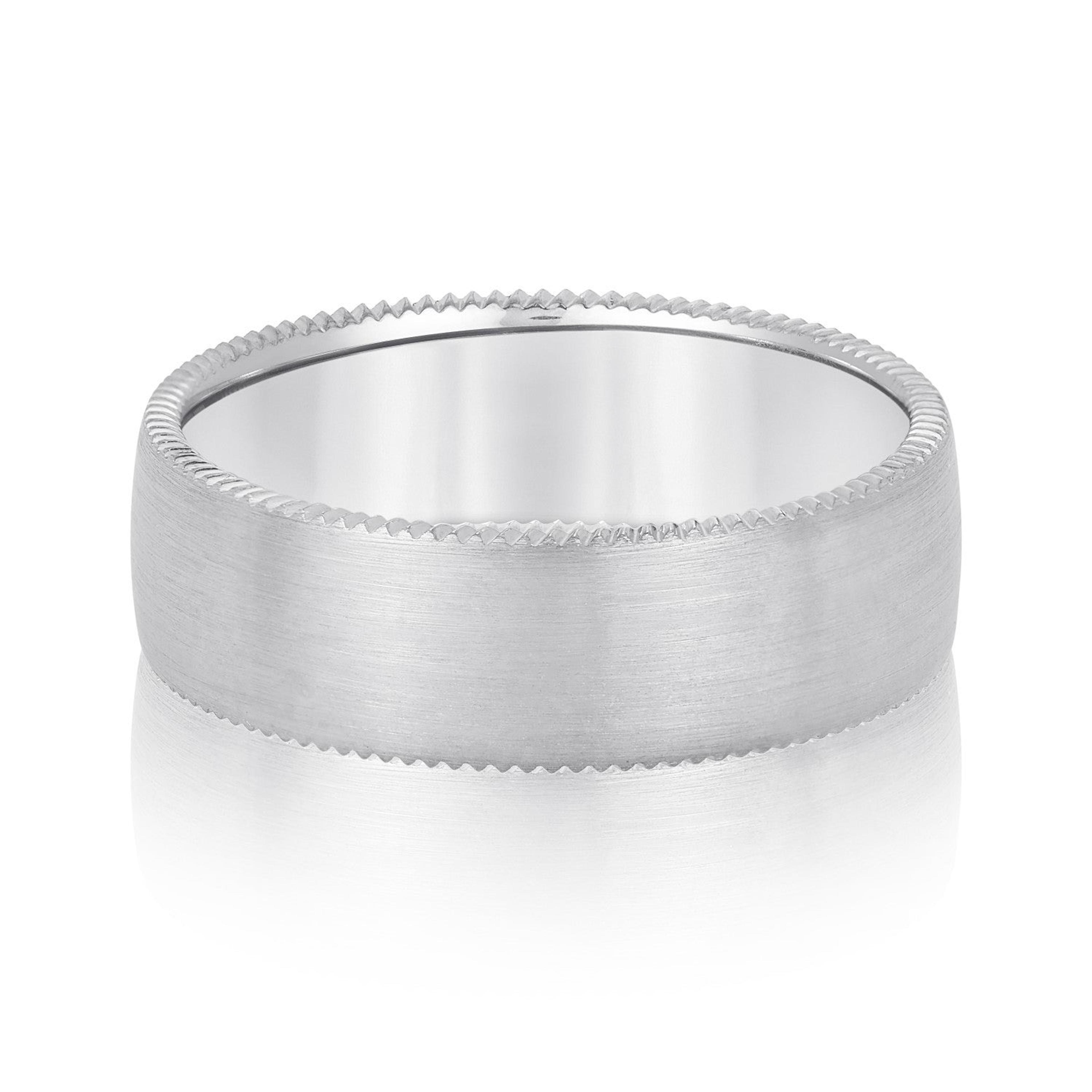 Men's Jagged Edge Wedding Band