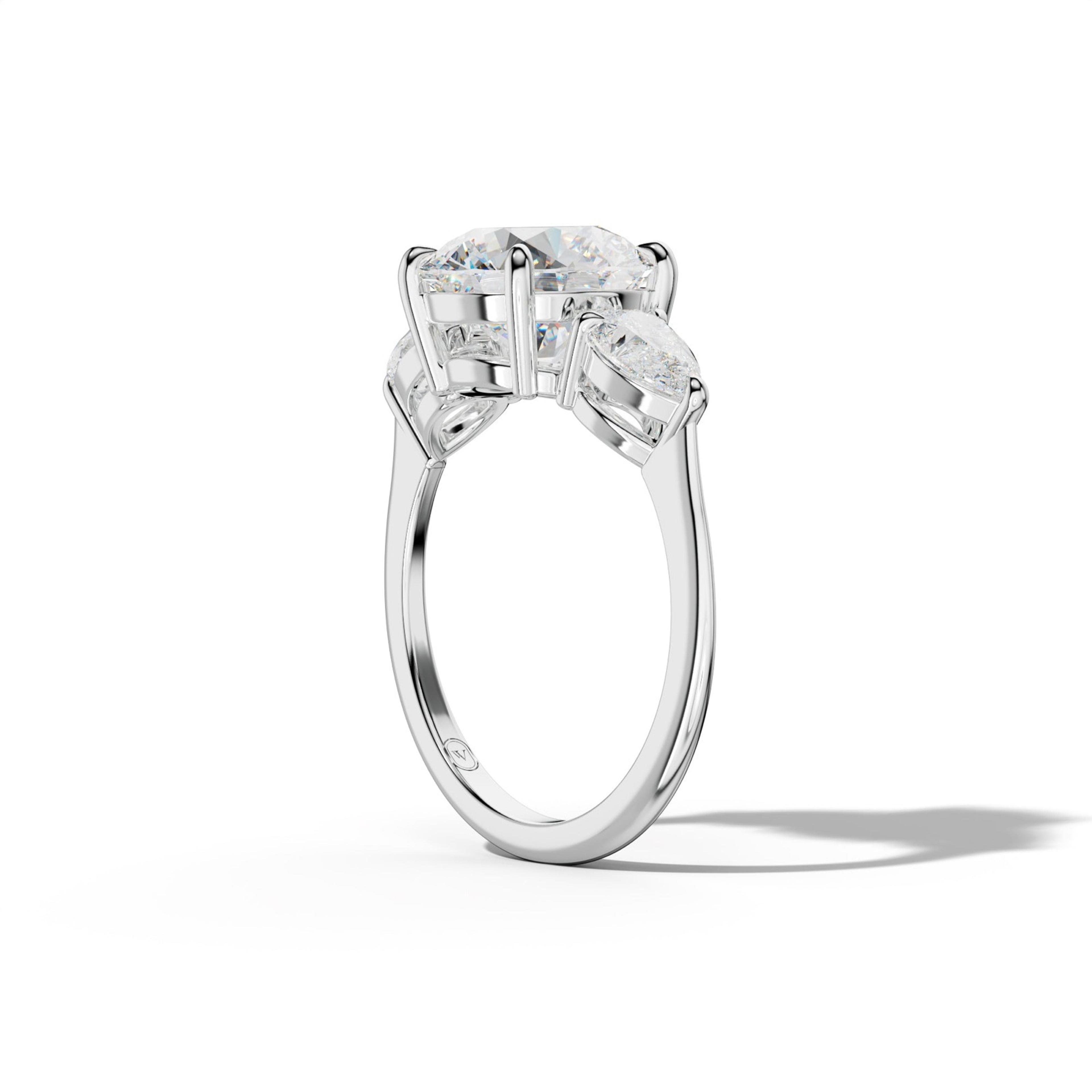 Hannah Round Diamond Engagement Ring