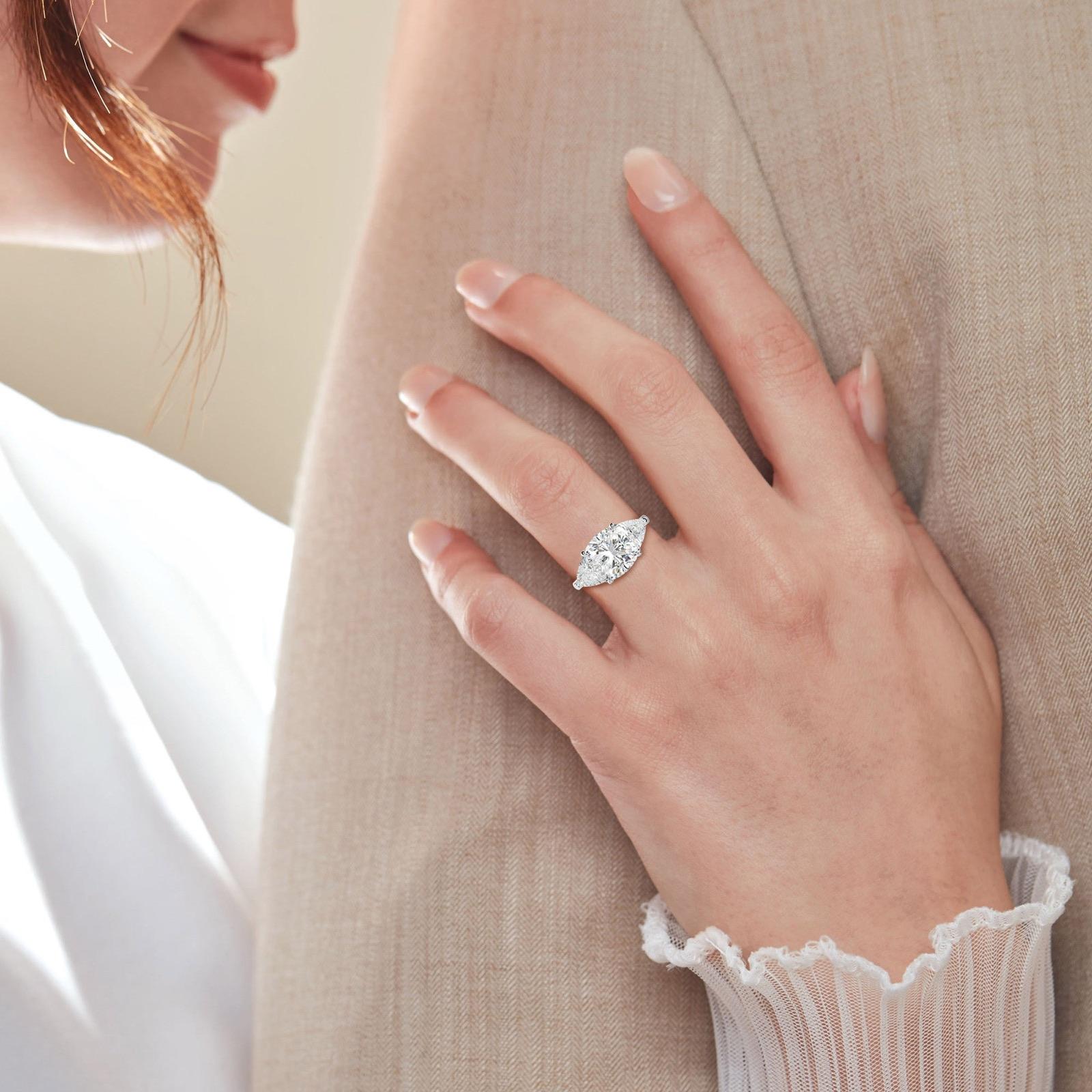 Ivy Cushion Cut Engagement Ring