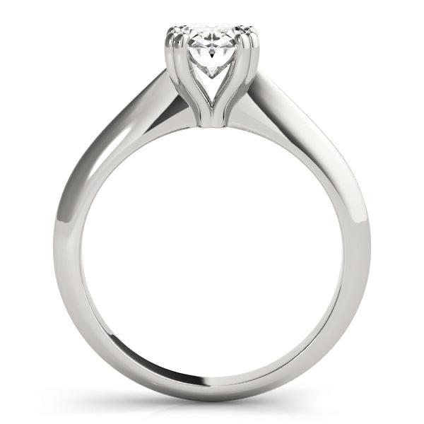 Ava Oval Lab Grown Diamond Solitaire Engagement Ring IGI Certified