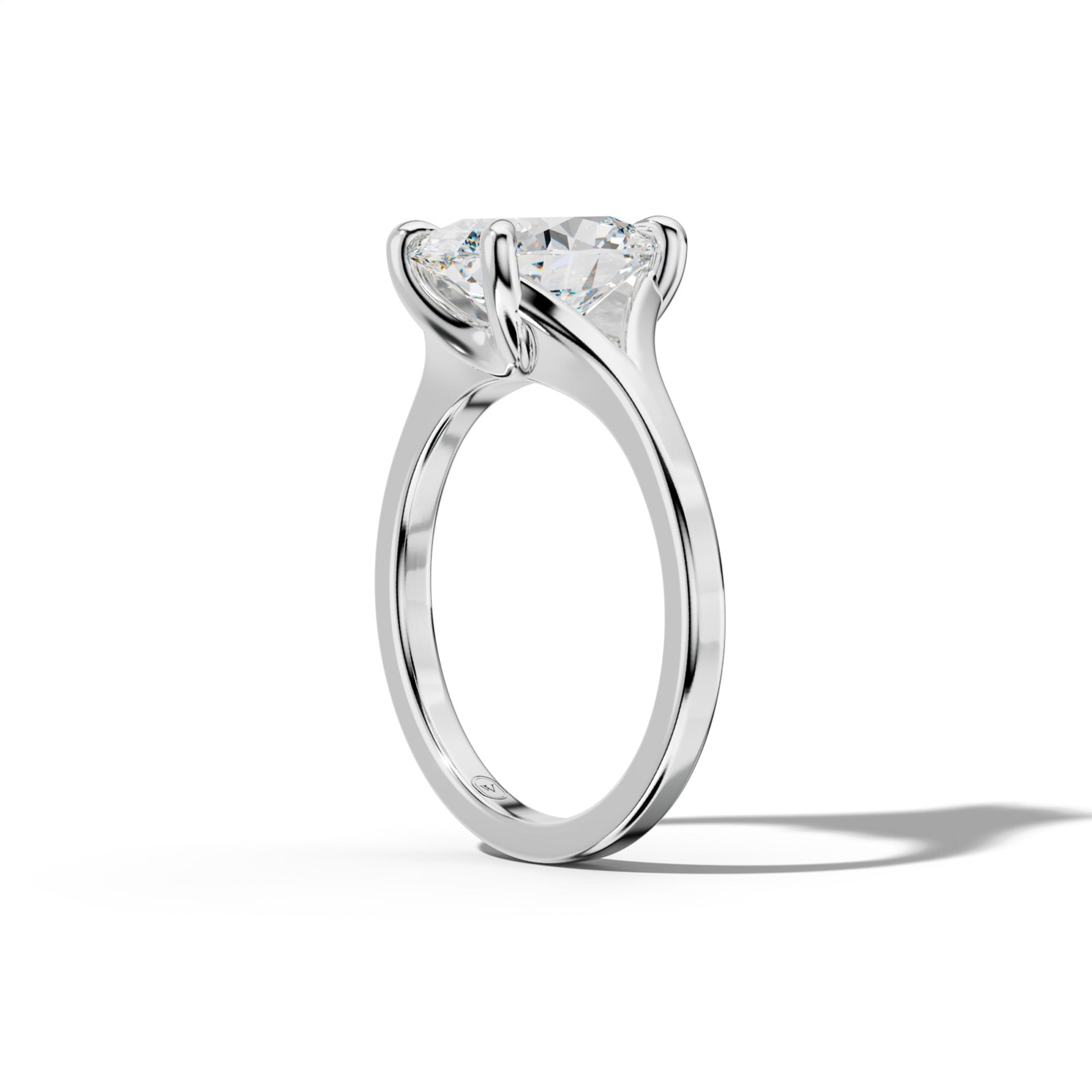 Alicia Oval Diamond Engagement Ring