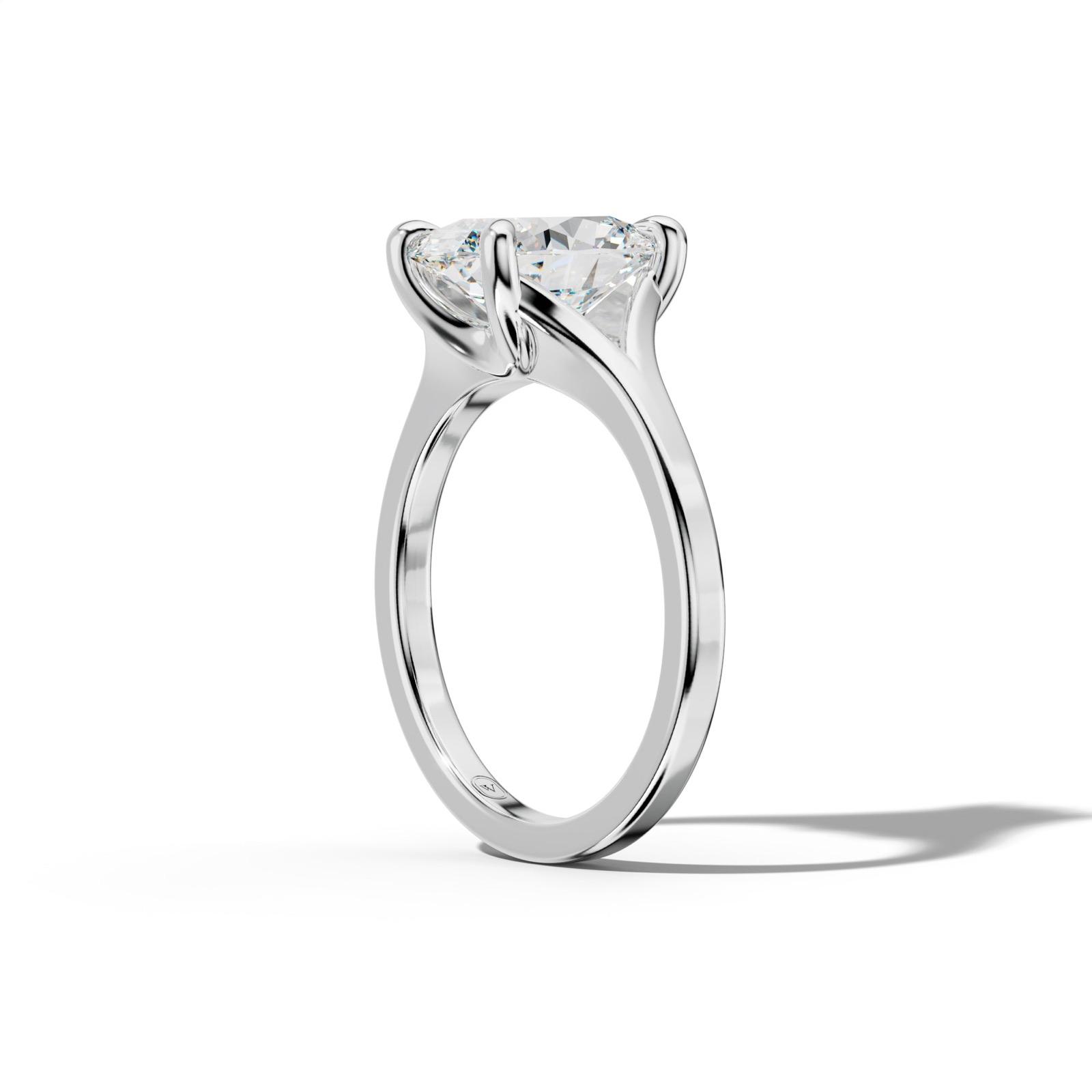 Alicia Oval Diamond Engagement Ring