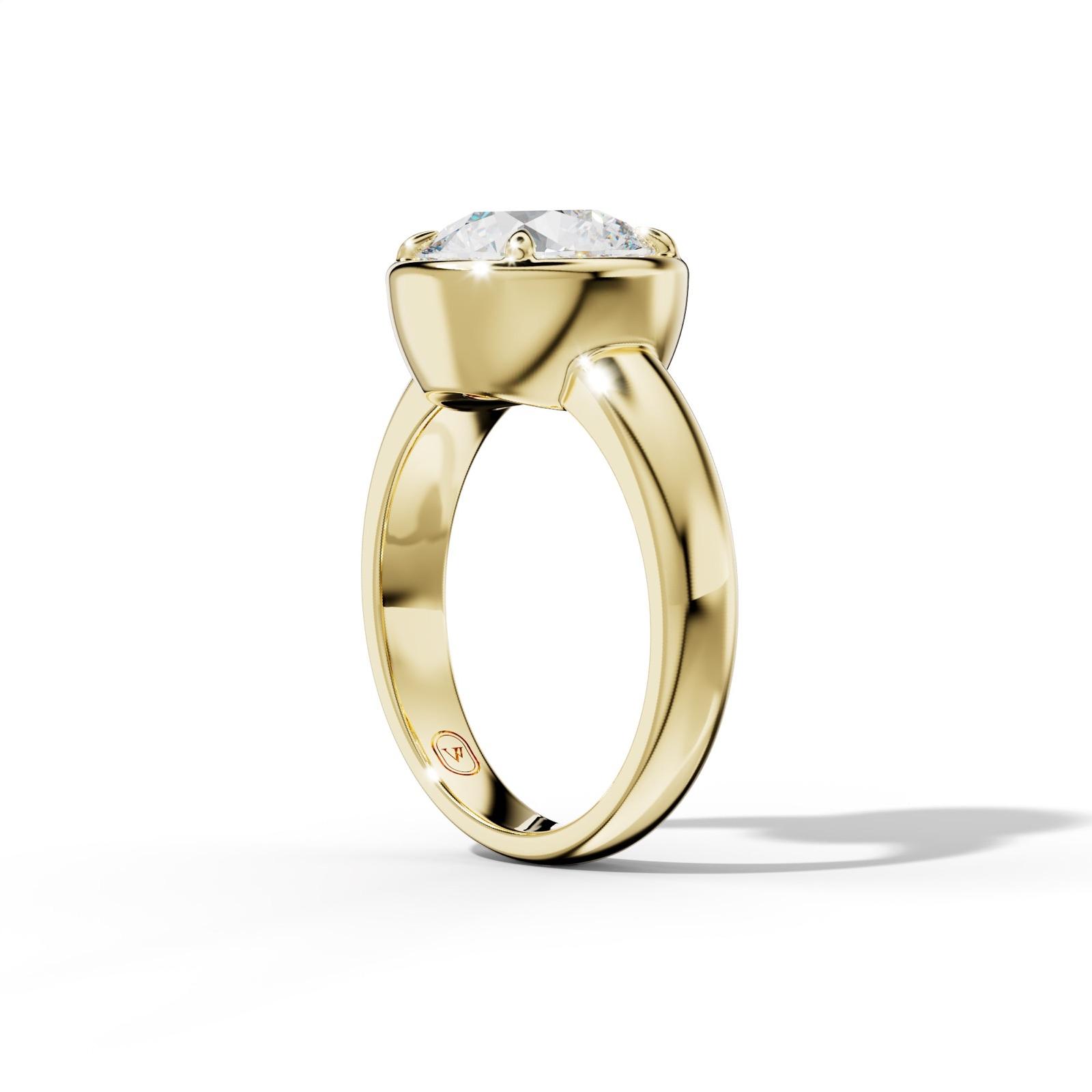 Giselle Round Diamond Engagement Ring
