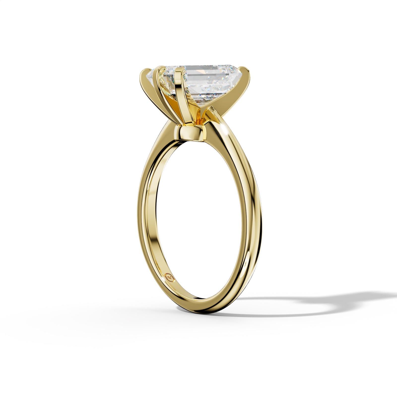 Molly Emerald Cut Engagement Ring