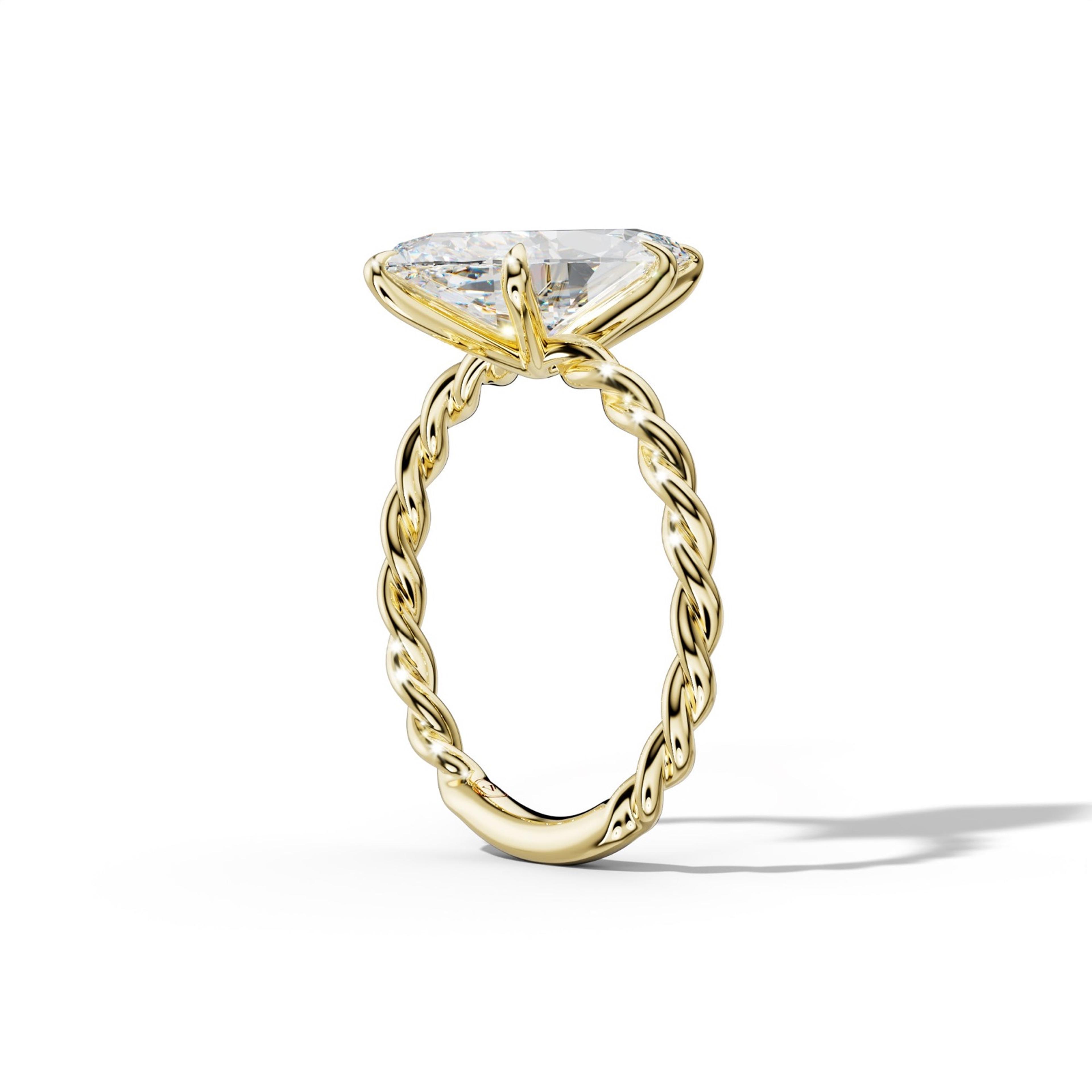 Sunny Marquise Diamond Engagement Ring