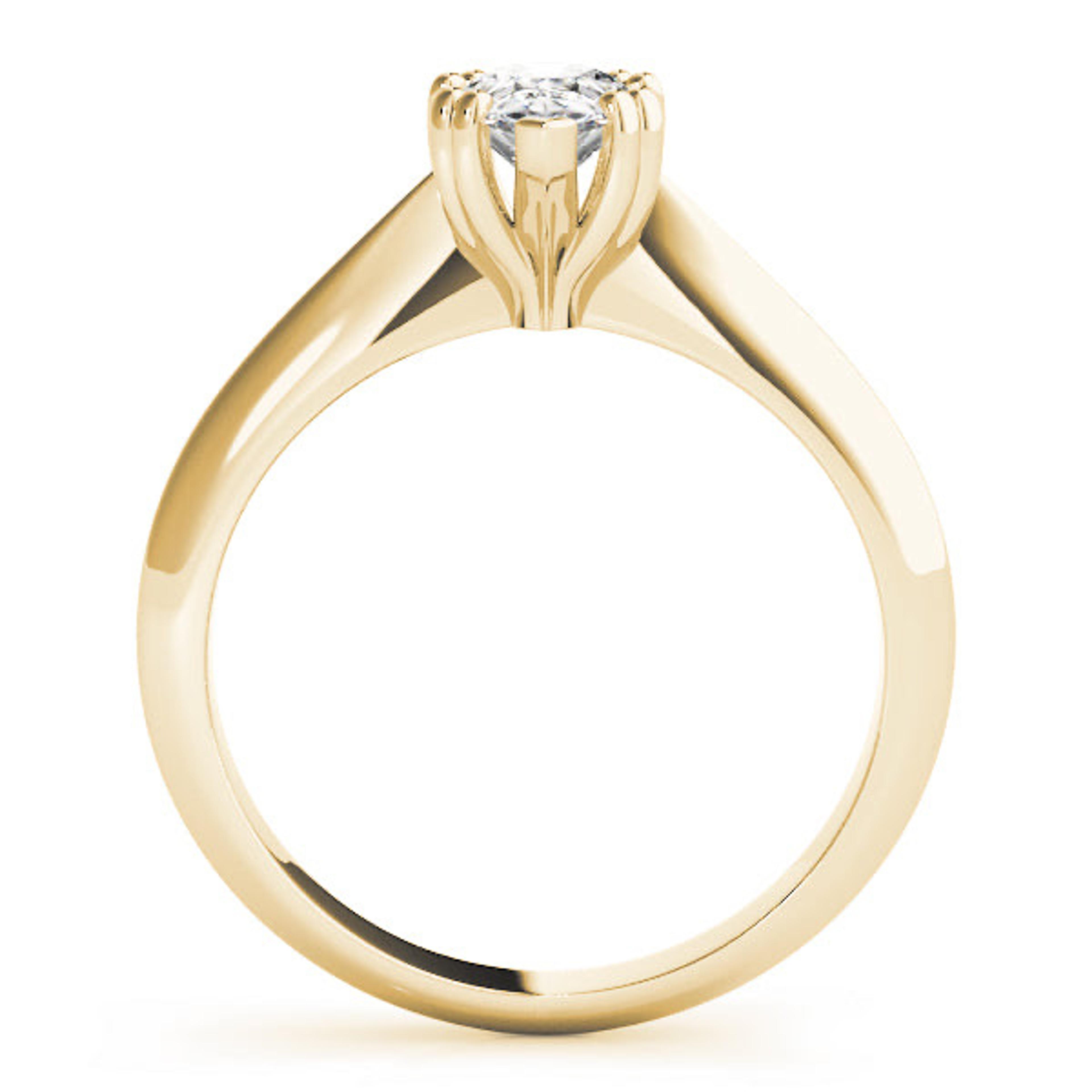 Ava Pear Diamond Solitaire Engagement Ring