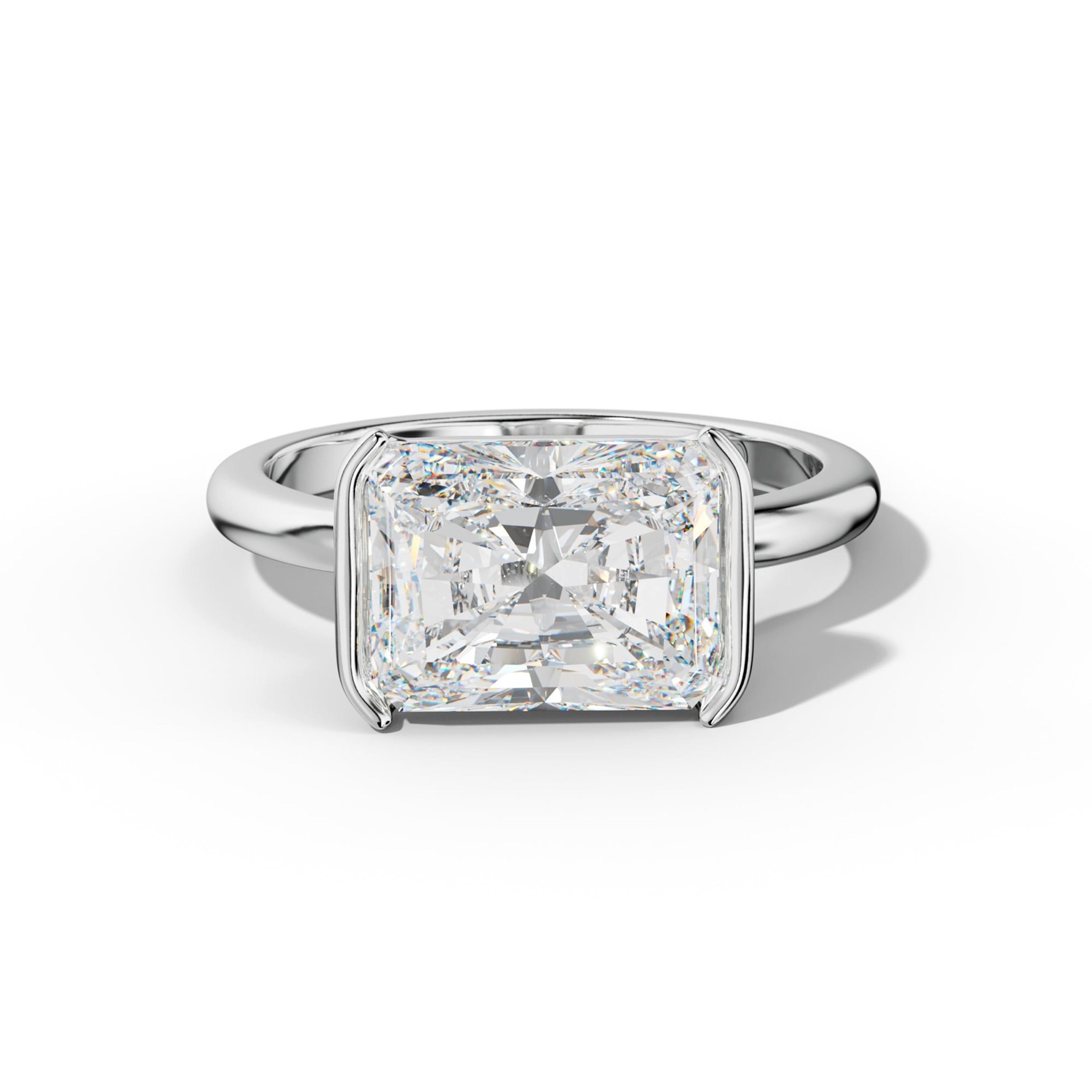 Azalea Radiant Diamond  Engagement Ring