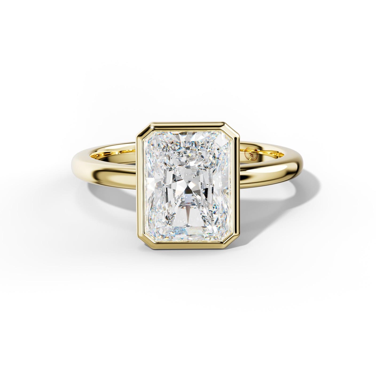 Malaya Radiant Diamond Engagement Ring