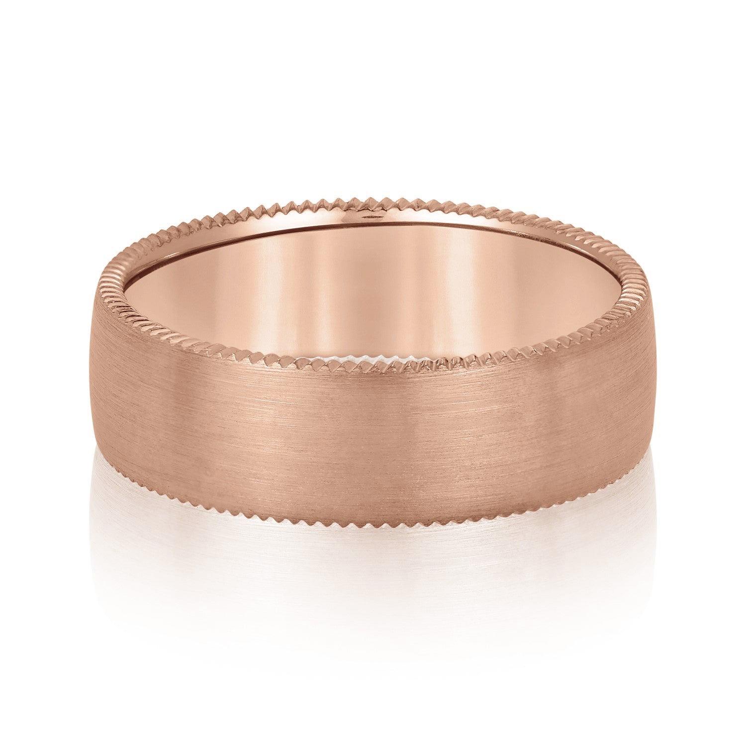 Men's Jagged Edge Wedding Band