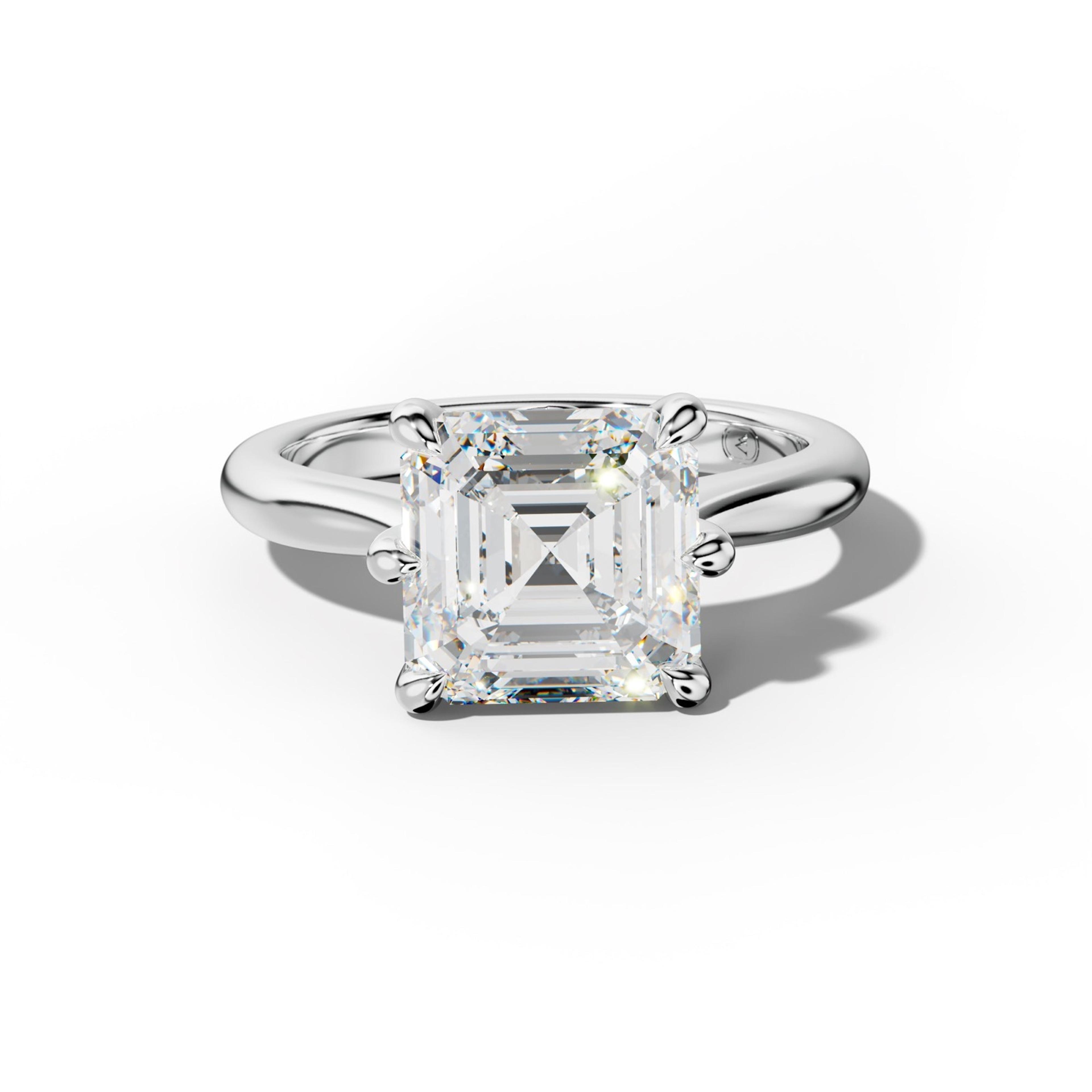 Miranda Asscher Diamond Engagement Ring