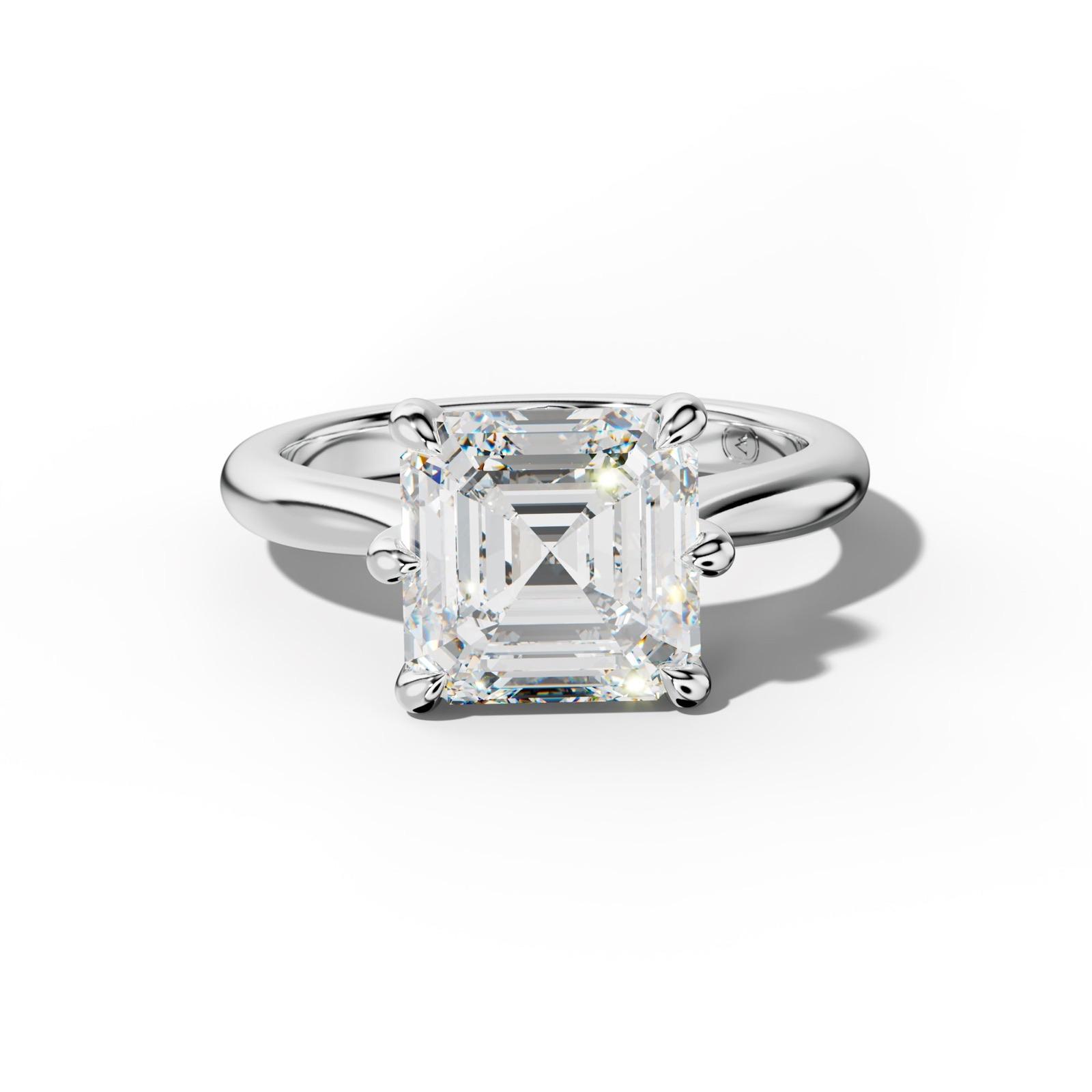 Miranda Asscher Diamond Engagement Ring