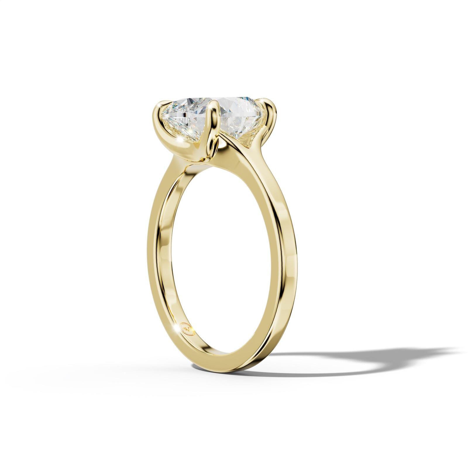 Alicia Heart Diamond Engagement Ring