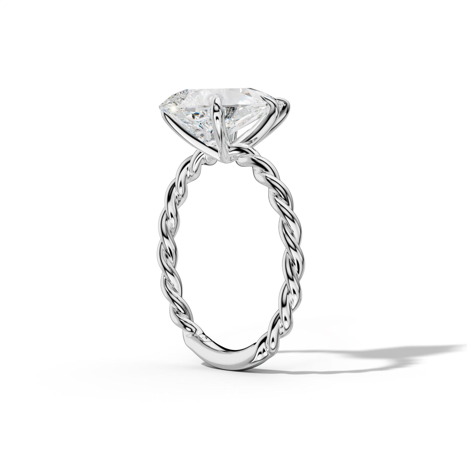 Sunny Pear Shape Engagement Ring
