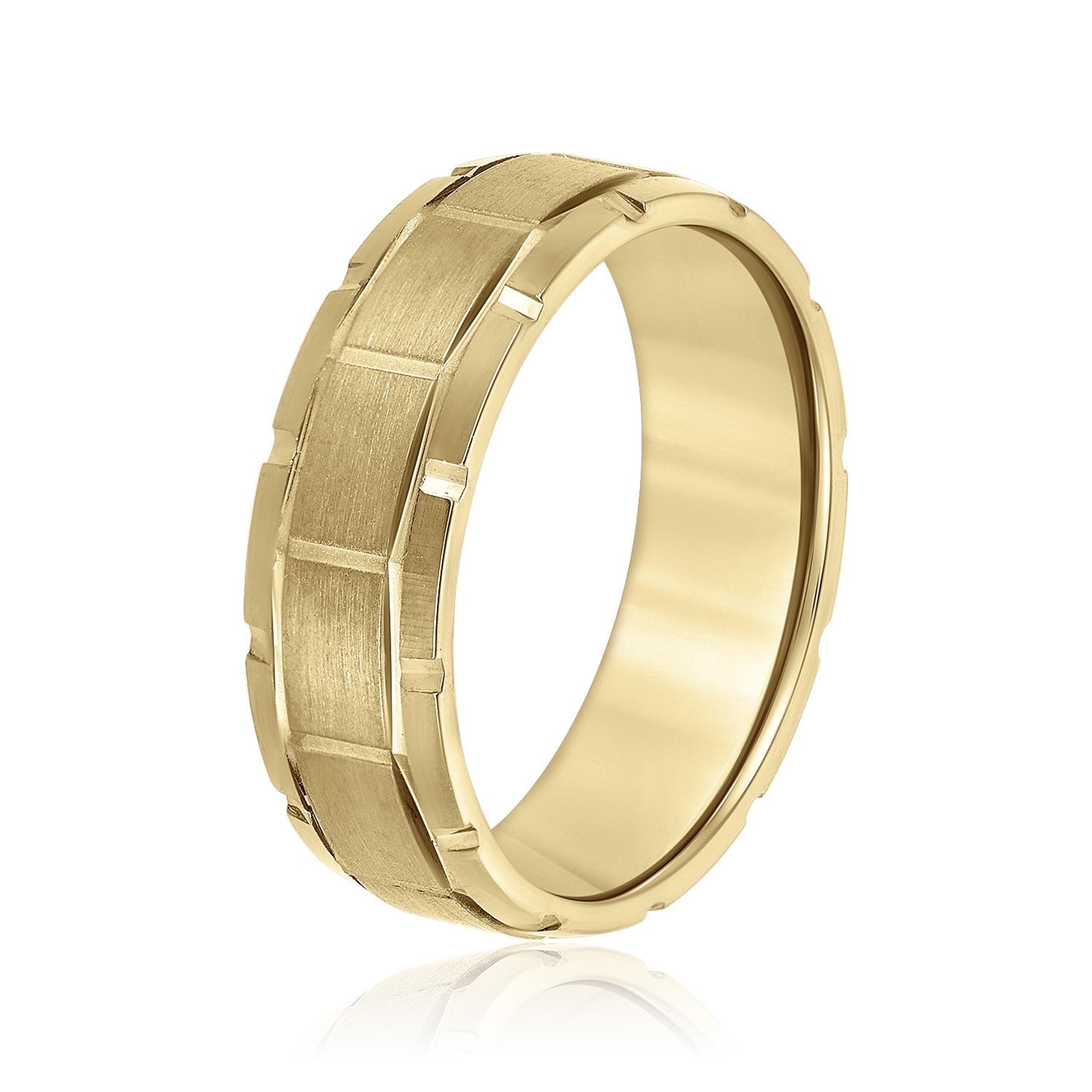 Geometric Glory Watch Chain Inspired Men’s Band