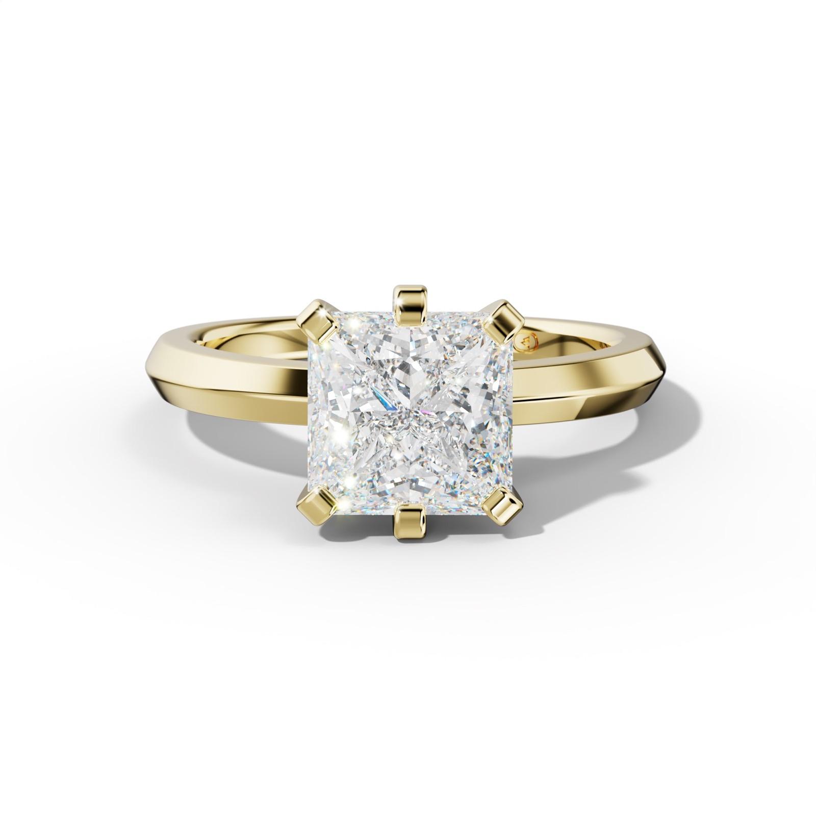 Lina Princess Cut Engagement Ring