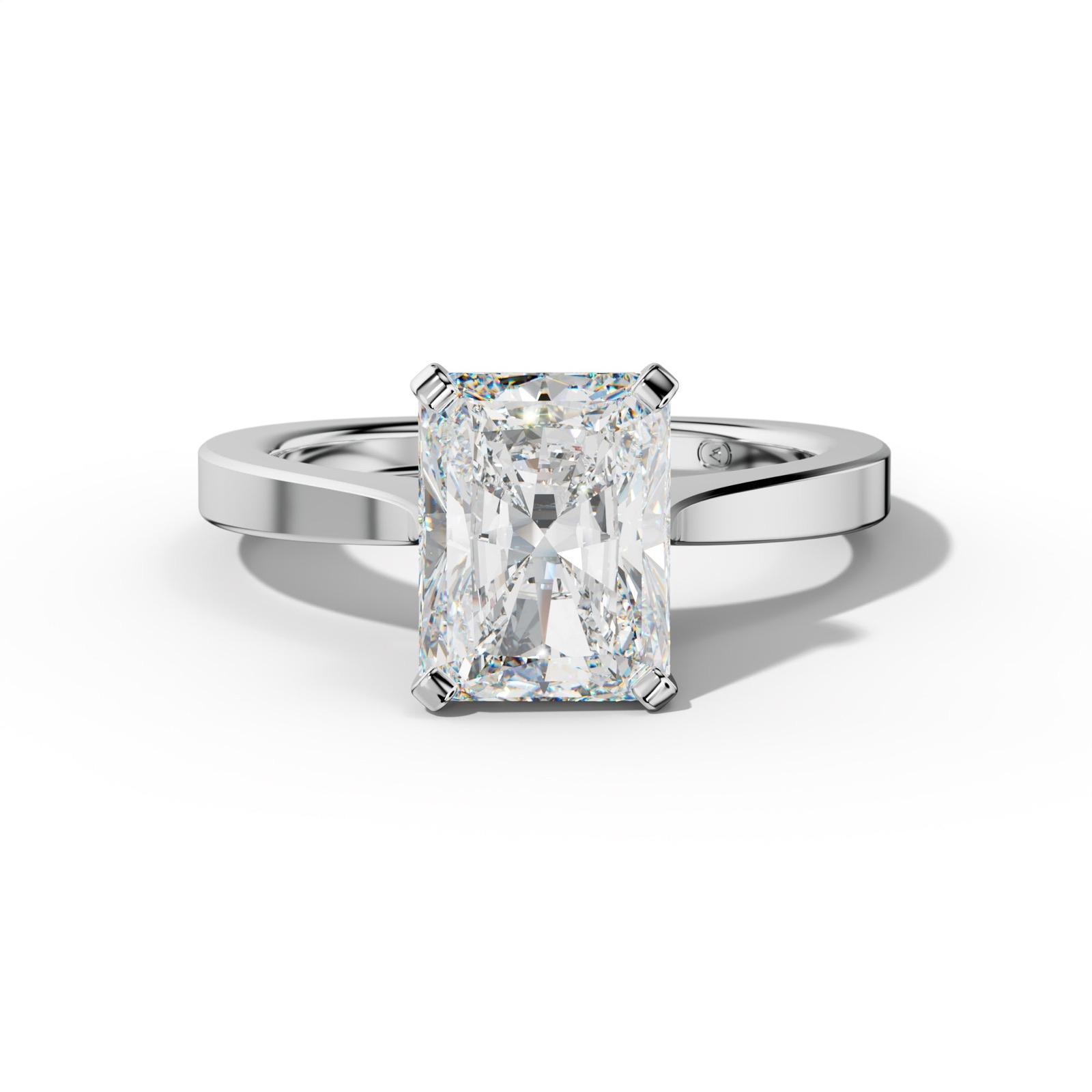 Amaya Radiant Diamond Engagement Ring
