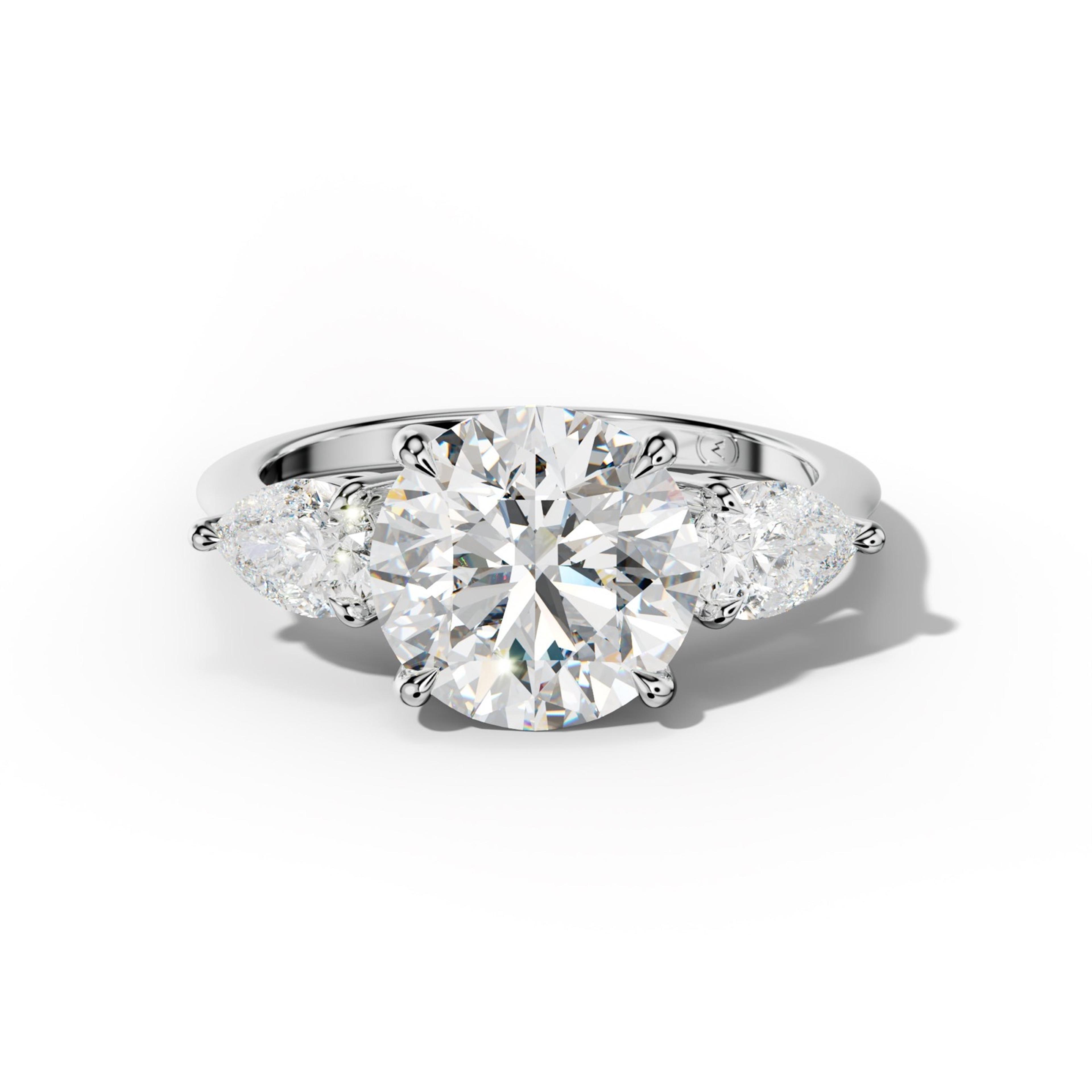Hannah Round Diamond Engagement Ring