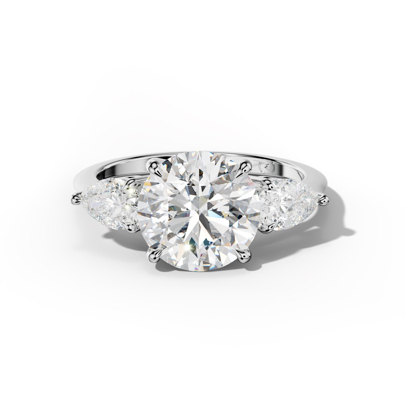 Hannah Round Diamond Engagement Ring