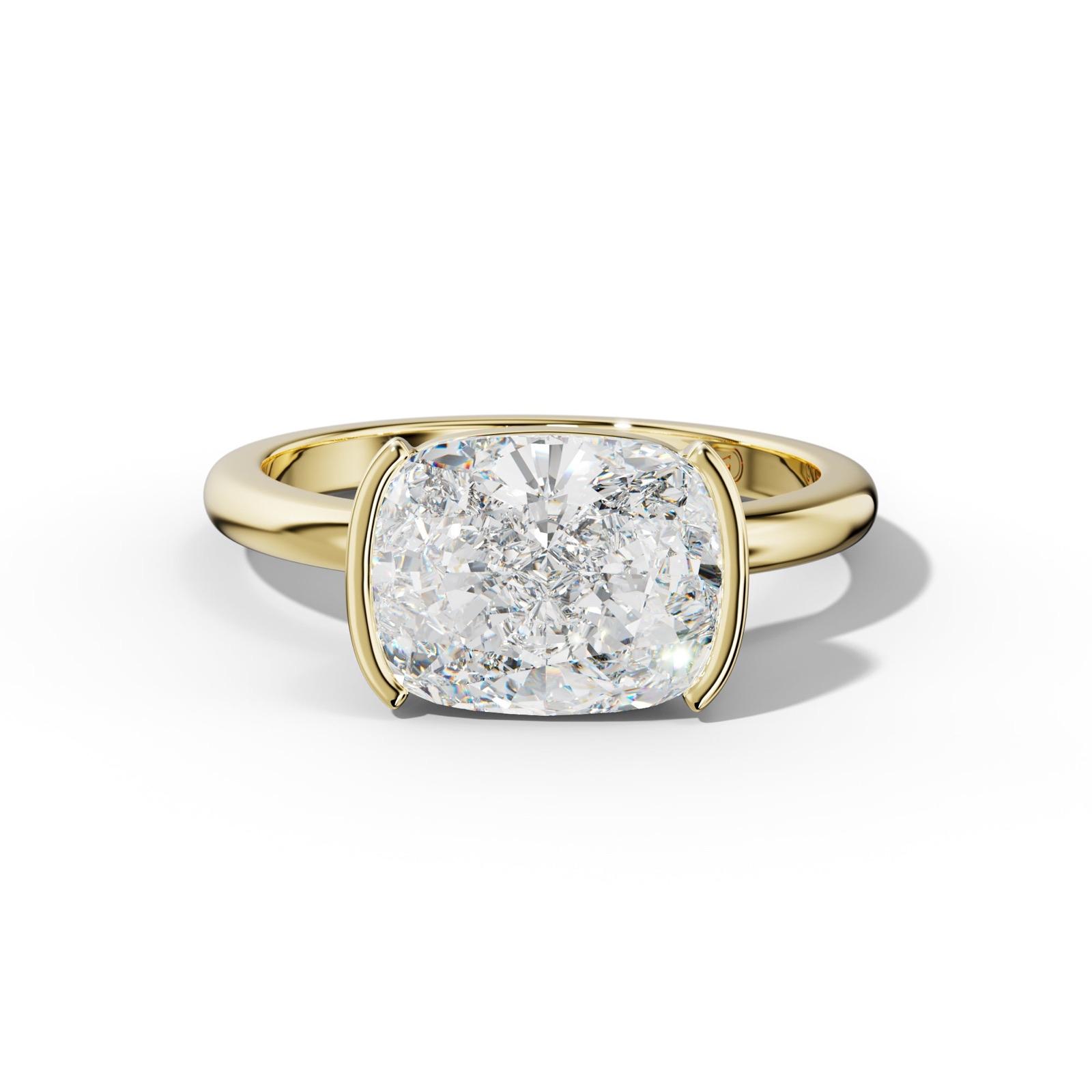 Azalea Cushion Diamond Engagement Ring