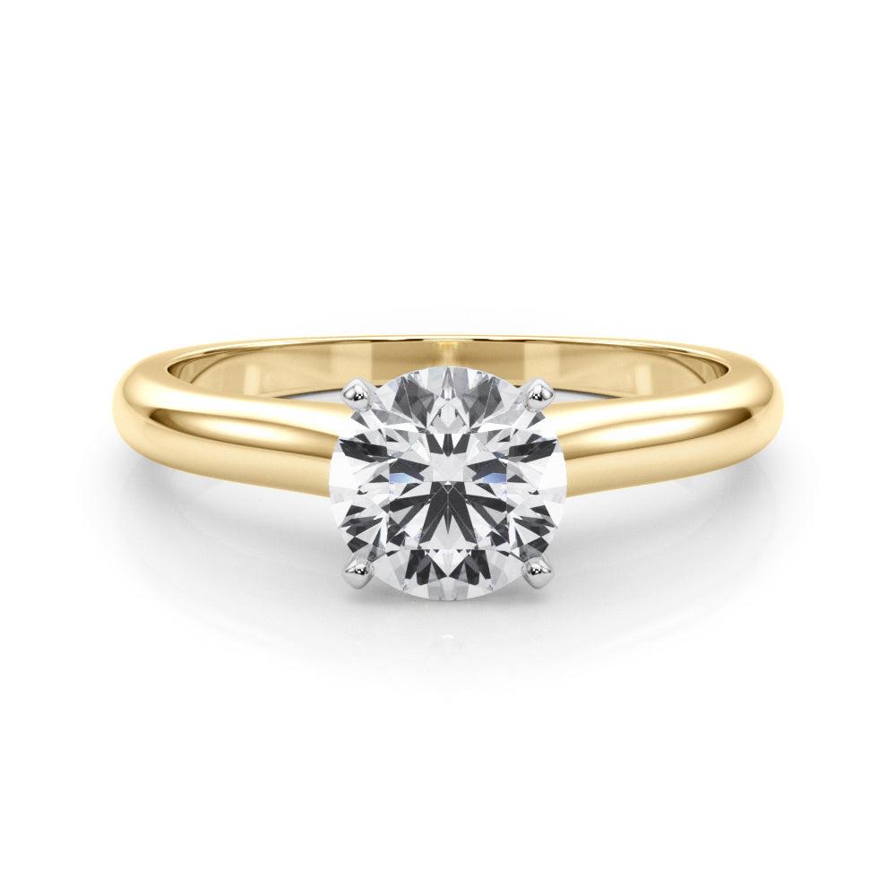 Isabella Round Diamond Solitaire Engagement Ring