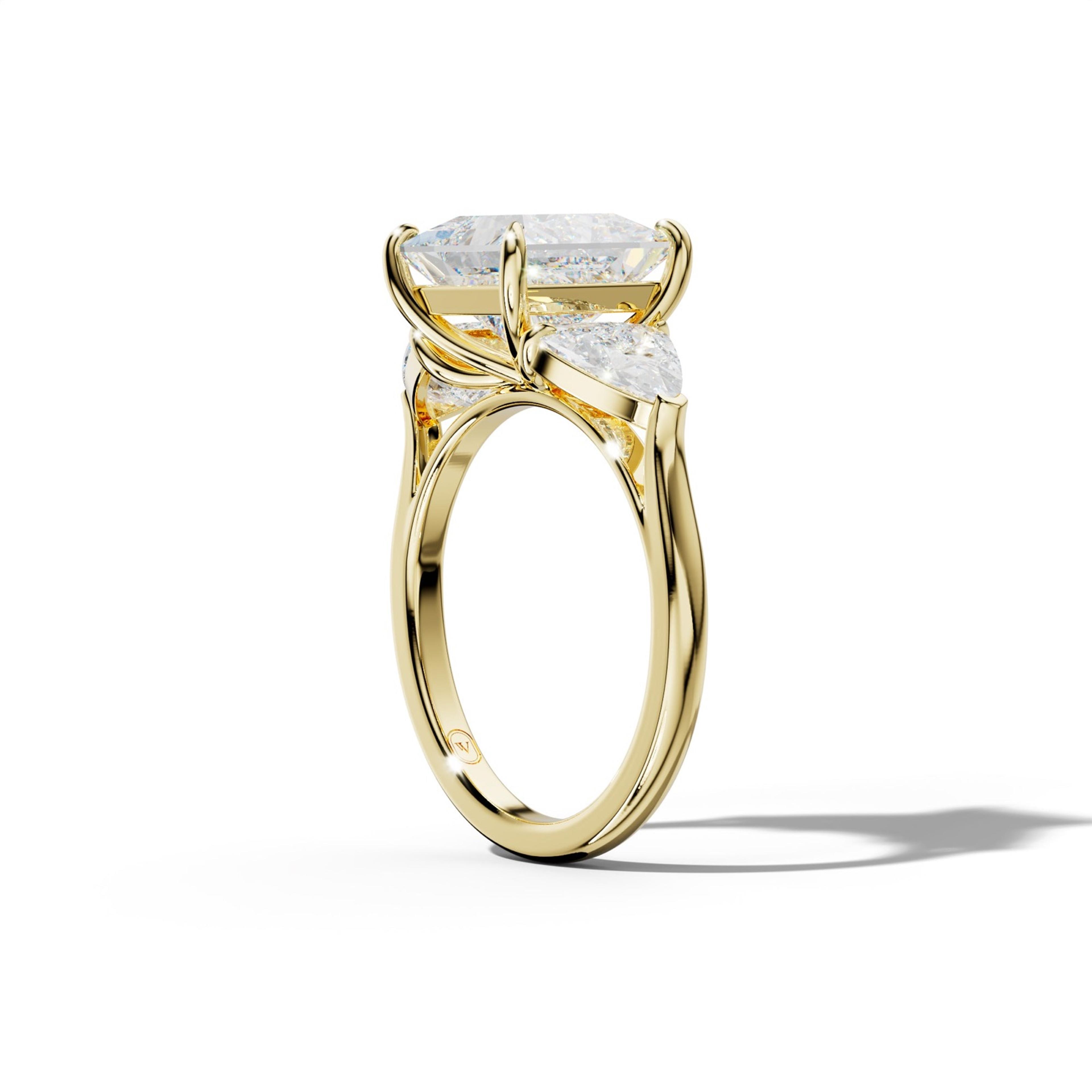 Ivy Princess Cut Engagement Ring