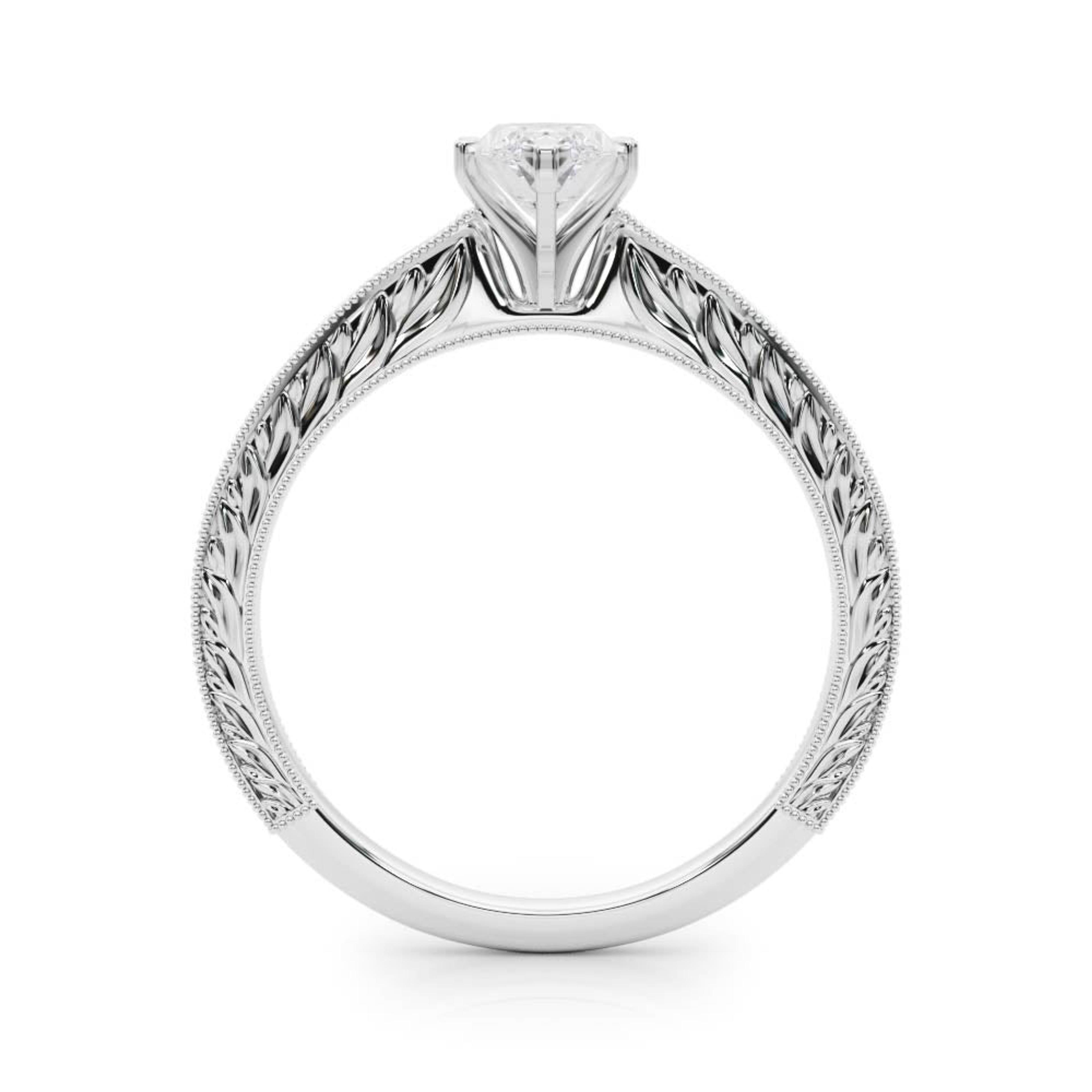 Victoria Marquise Lab Grown Diamond Solitaire Engagement Ring IGI Certified