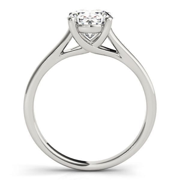 Evelyn Oval Lab Grown Diamond Solitaire Engagement Ring IGI Certified