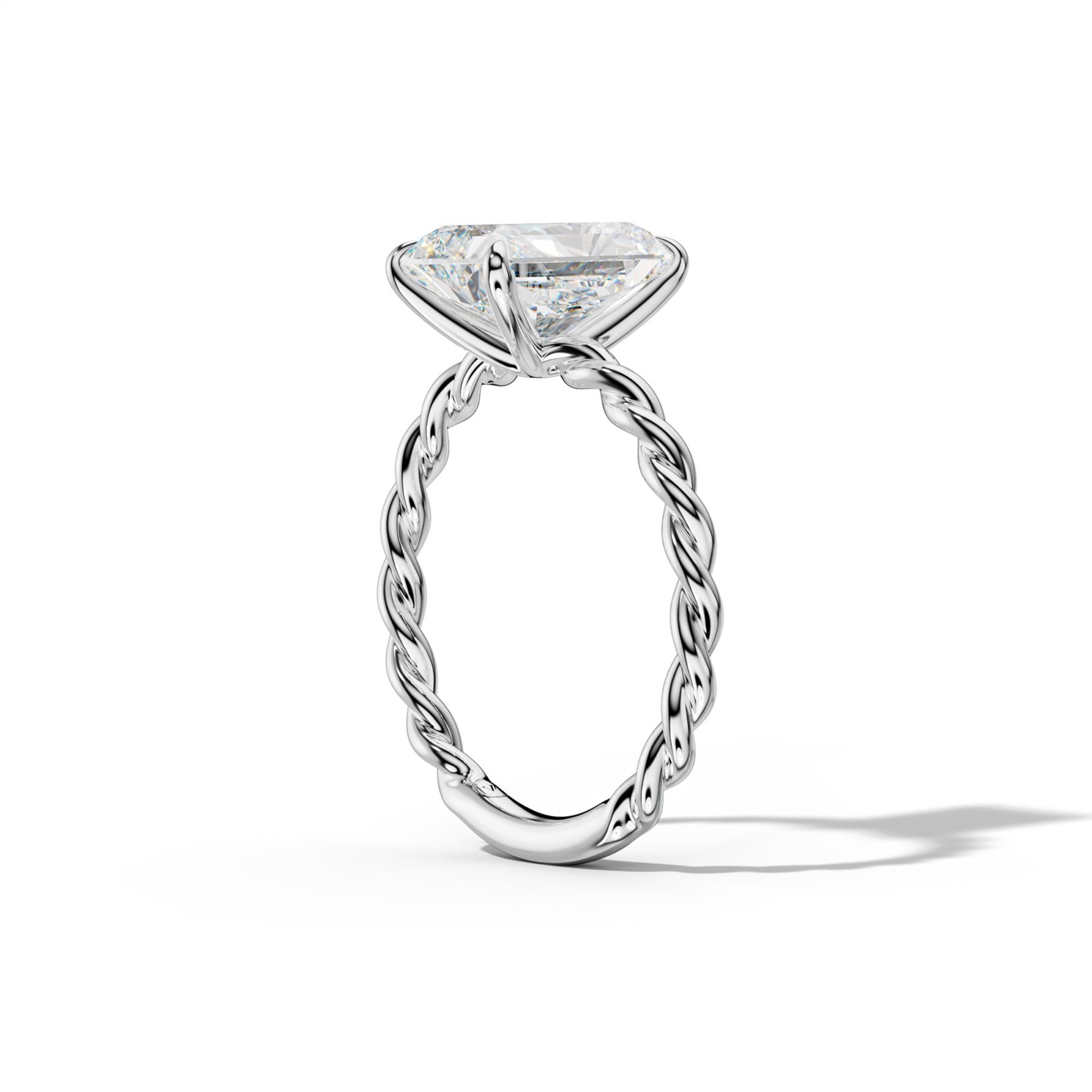 Sunny Radiant Diamond Engagement Ring