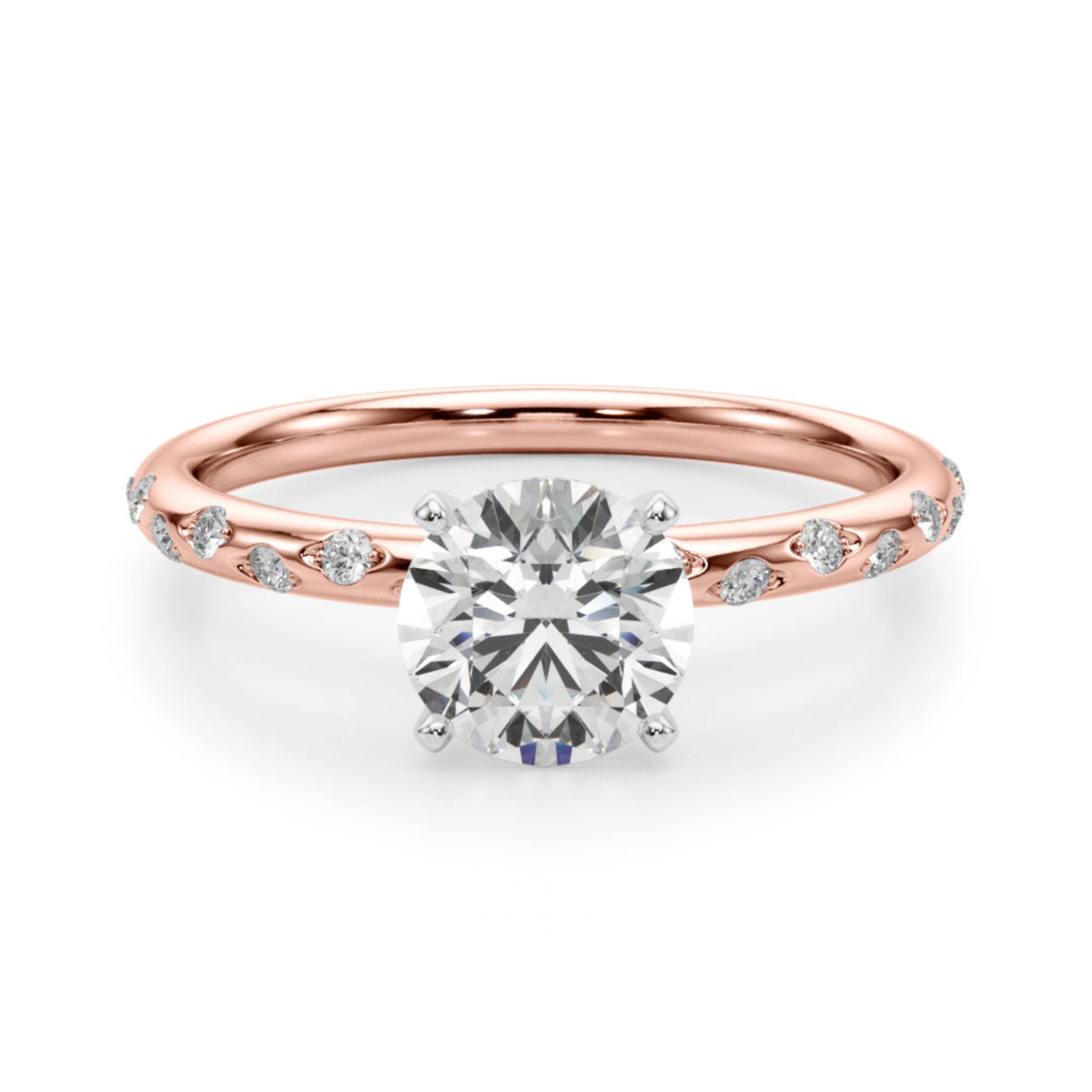 Blair Round Diamond Solitaire Engagement Ring