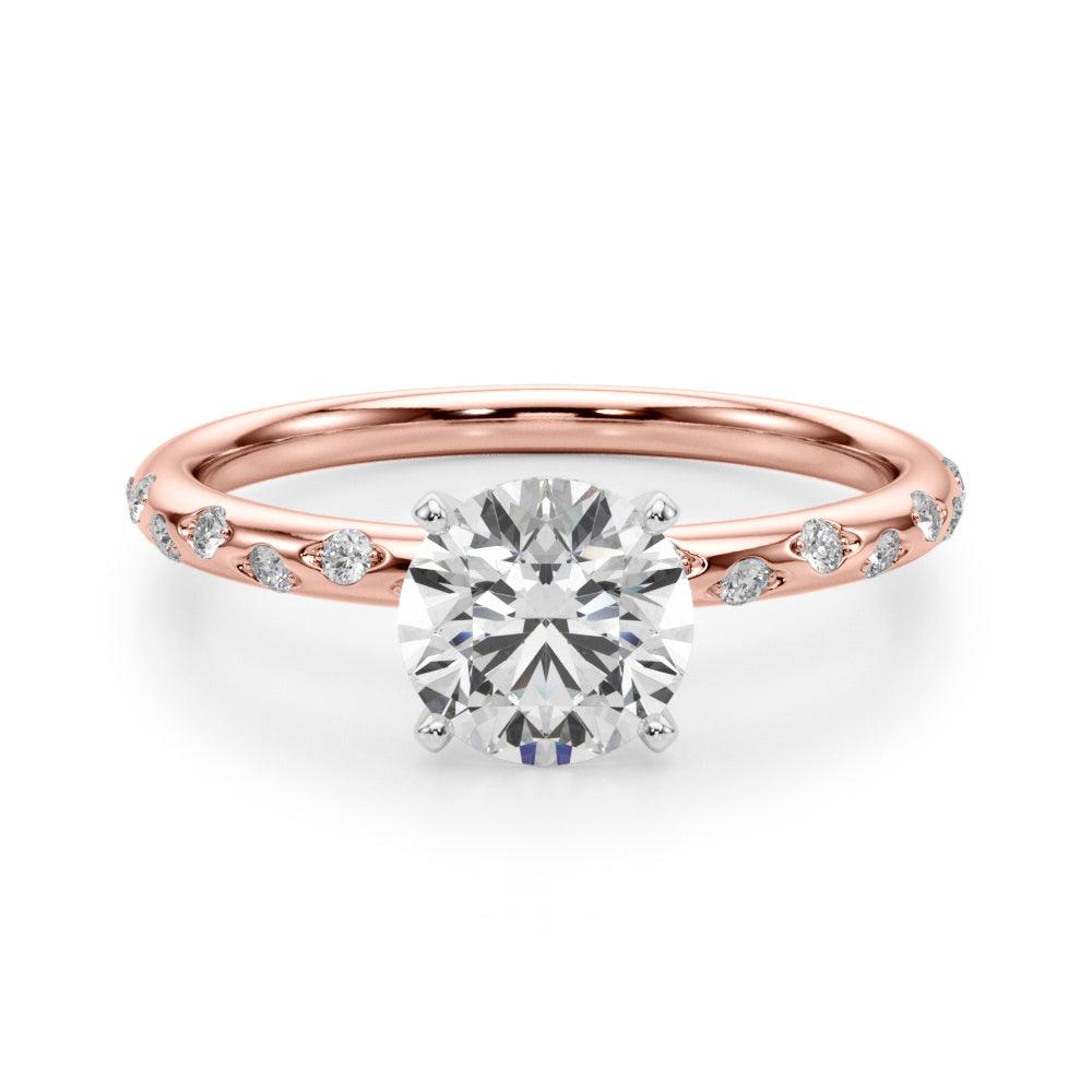 Blair Round Diamond Solitaire Engagement Ring